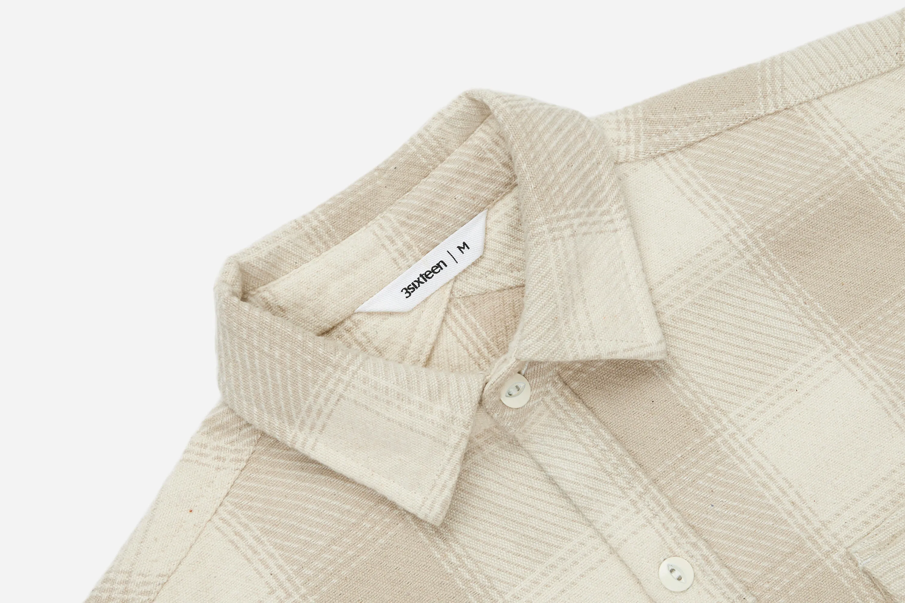 Crosscut Flannel ~ Alabaster Twill sold by 3sixteen product image thumbnail 3