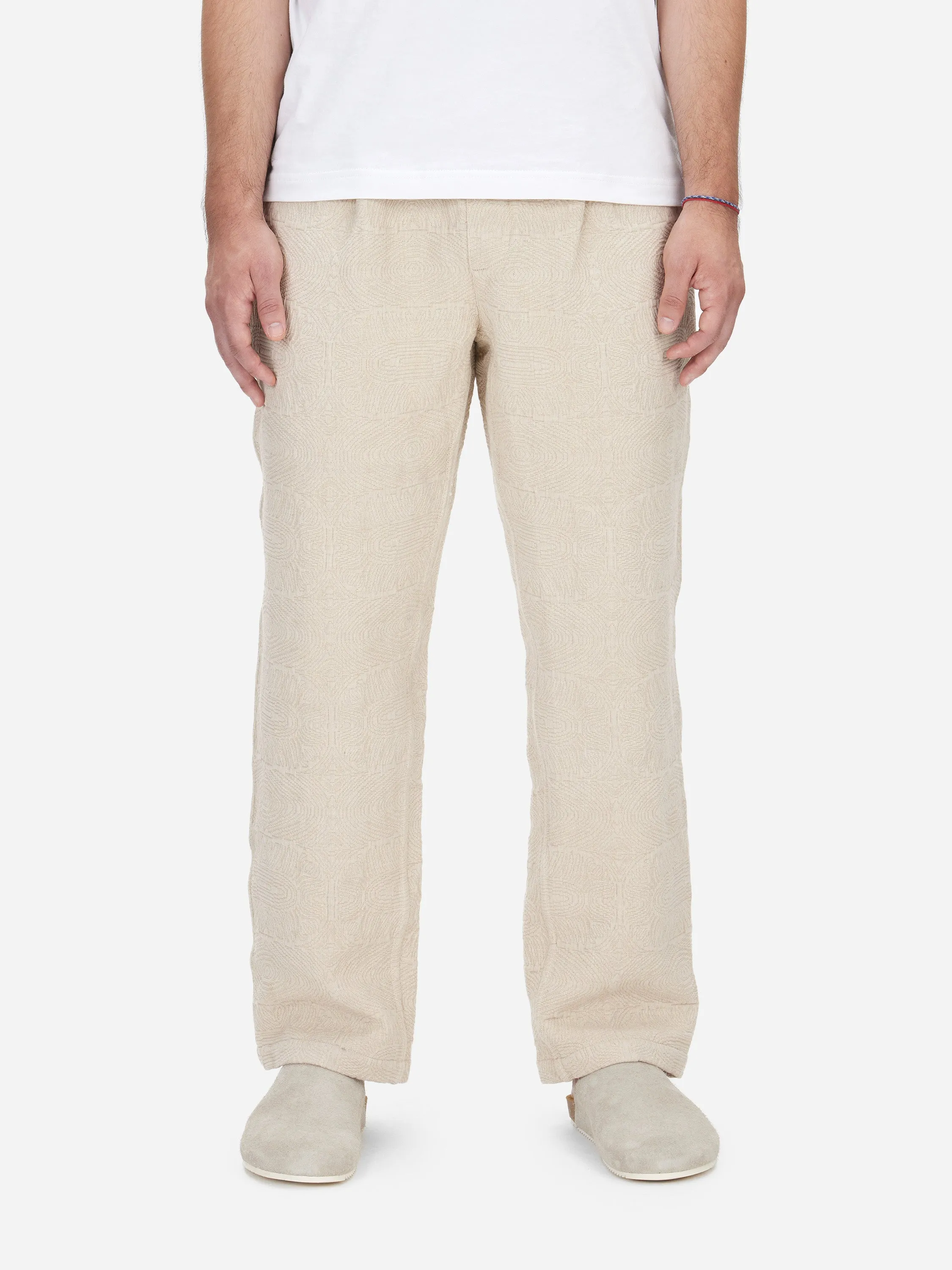 Easy Pant ~ Dry Garden Jacquard sold by 3sixteen