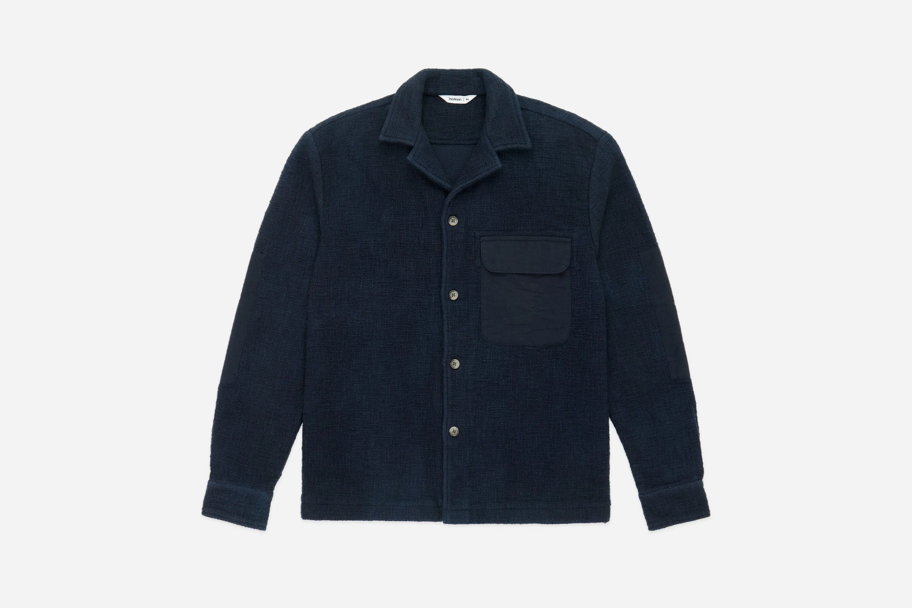Field Shirt ~ Midnight Slub sold by 3sixteen