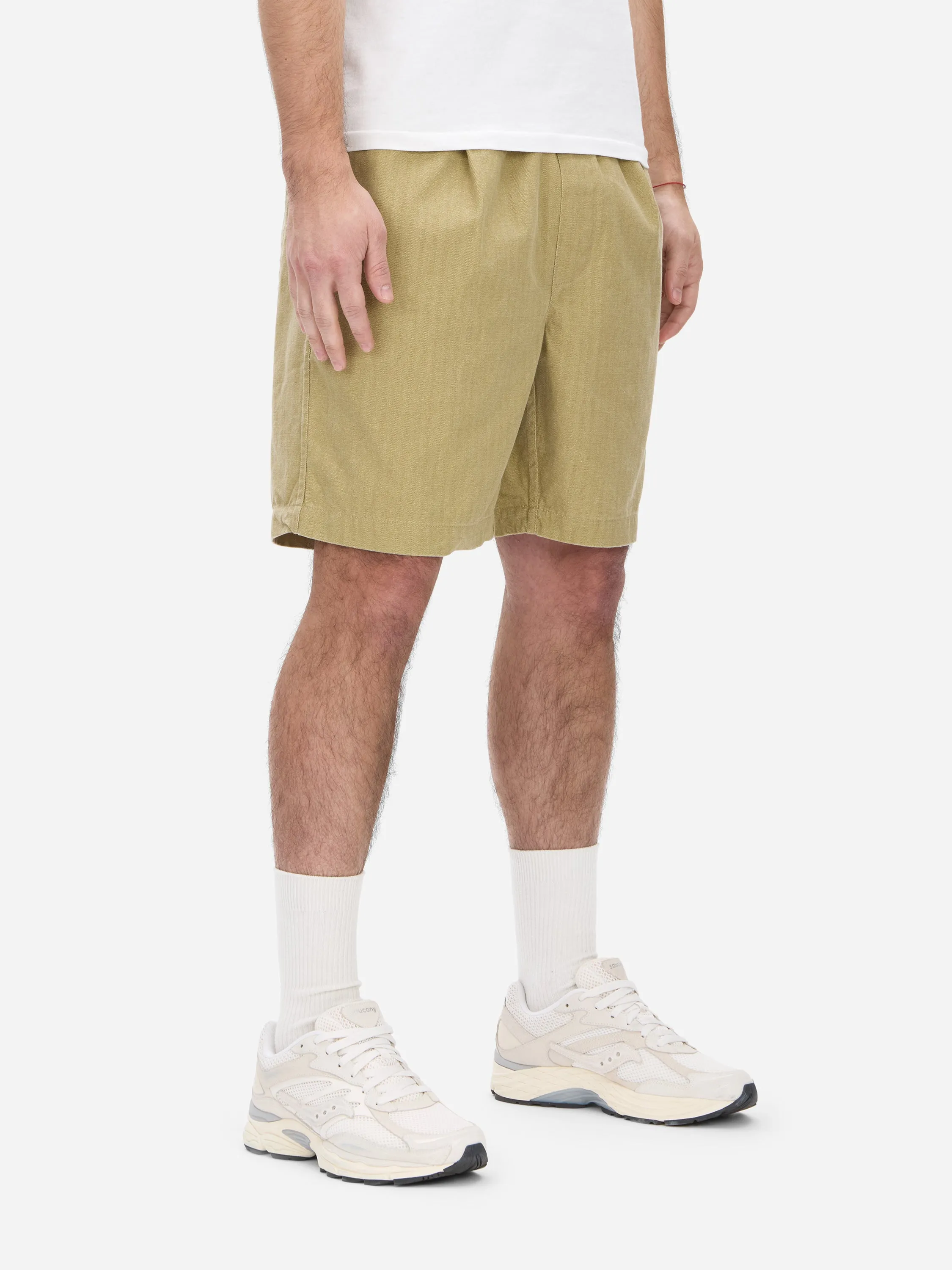 Drawstring Short ~ Sand HBT sold by 3sixteen product image thumbnail 2