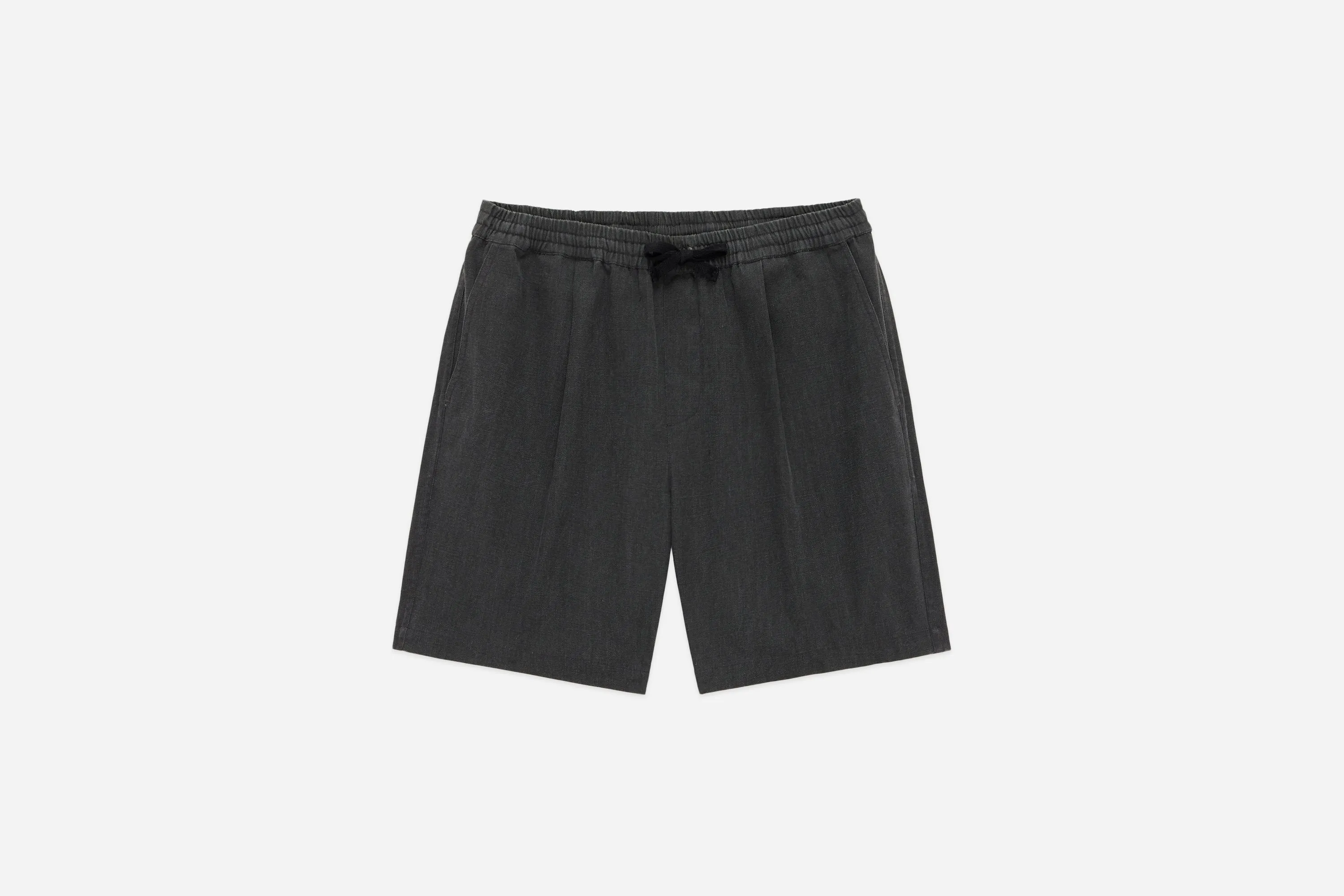 Drawstring Short ~ Charcoal HBT sold by 3sixteen product image thumbnail 5