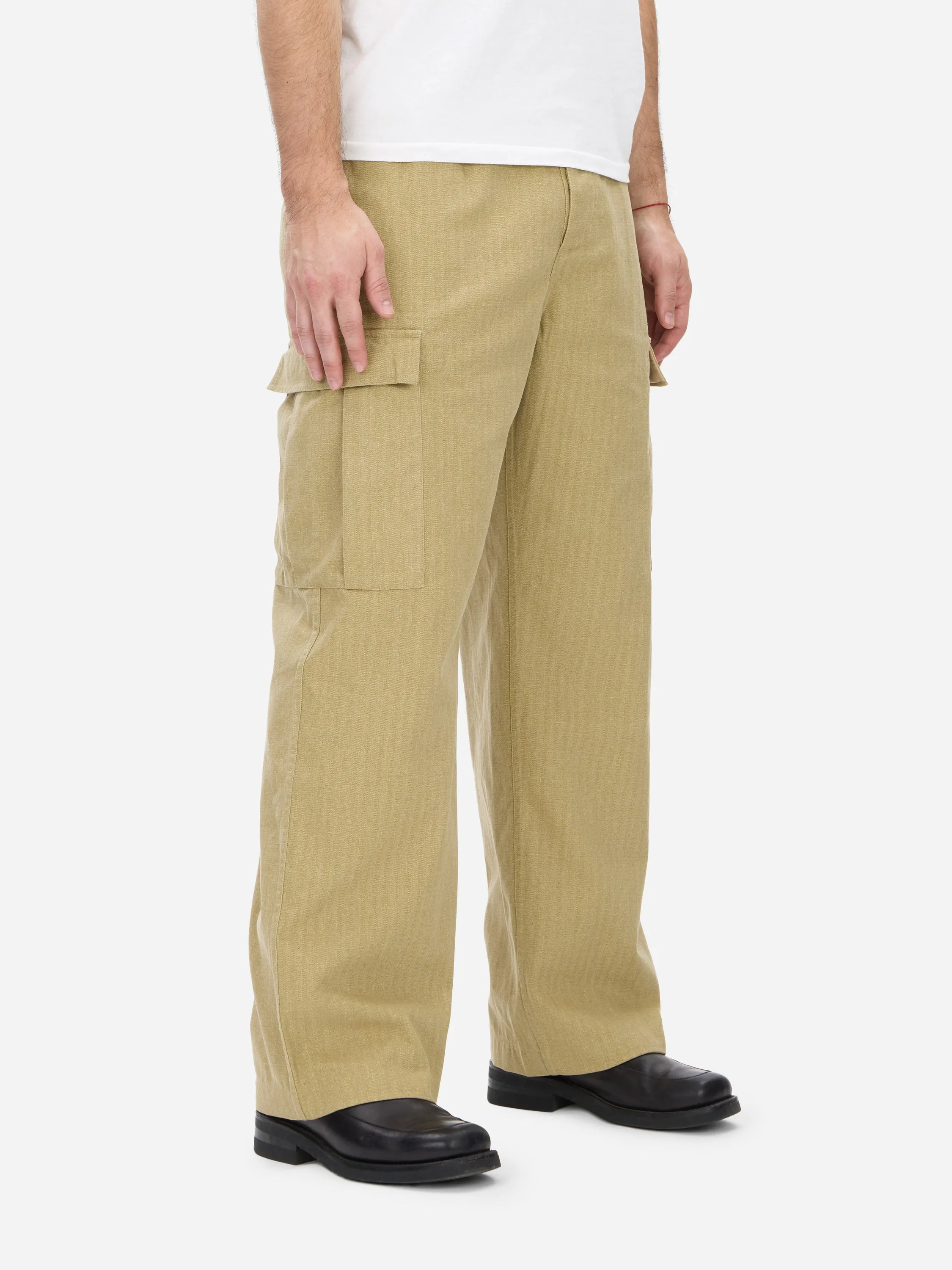 Cargo Pant ~ Sand HBT sold by 3sixteen product image thumbnail 2