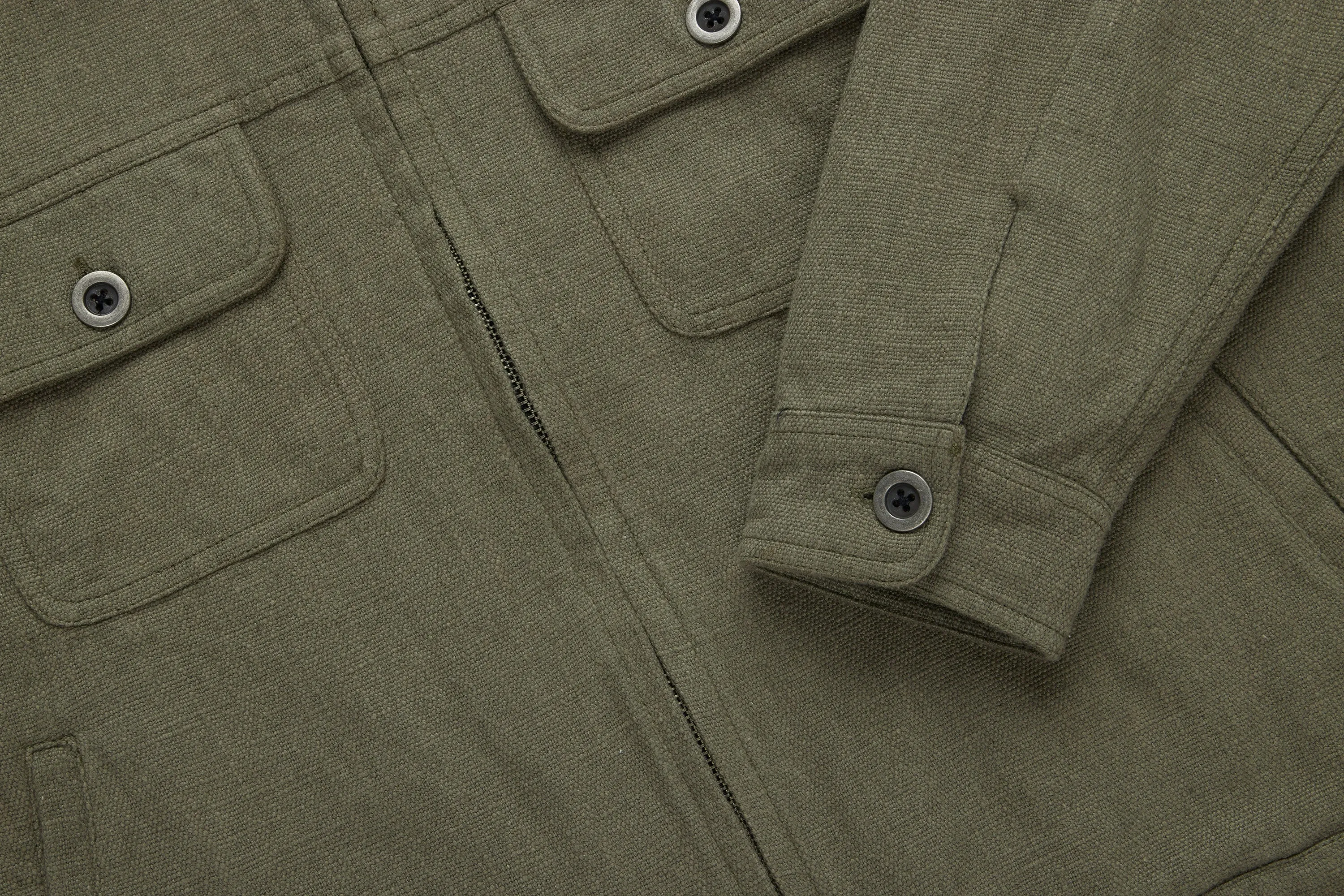 Mechanic Jacket ~ Olive sold by 3sixteen product image thumbnail 4