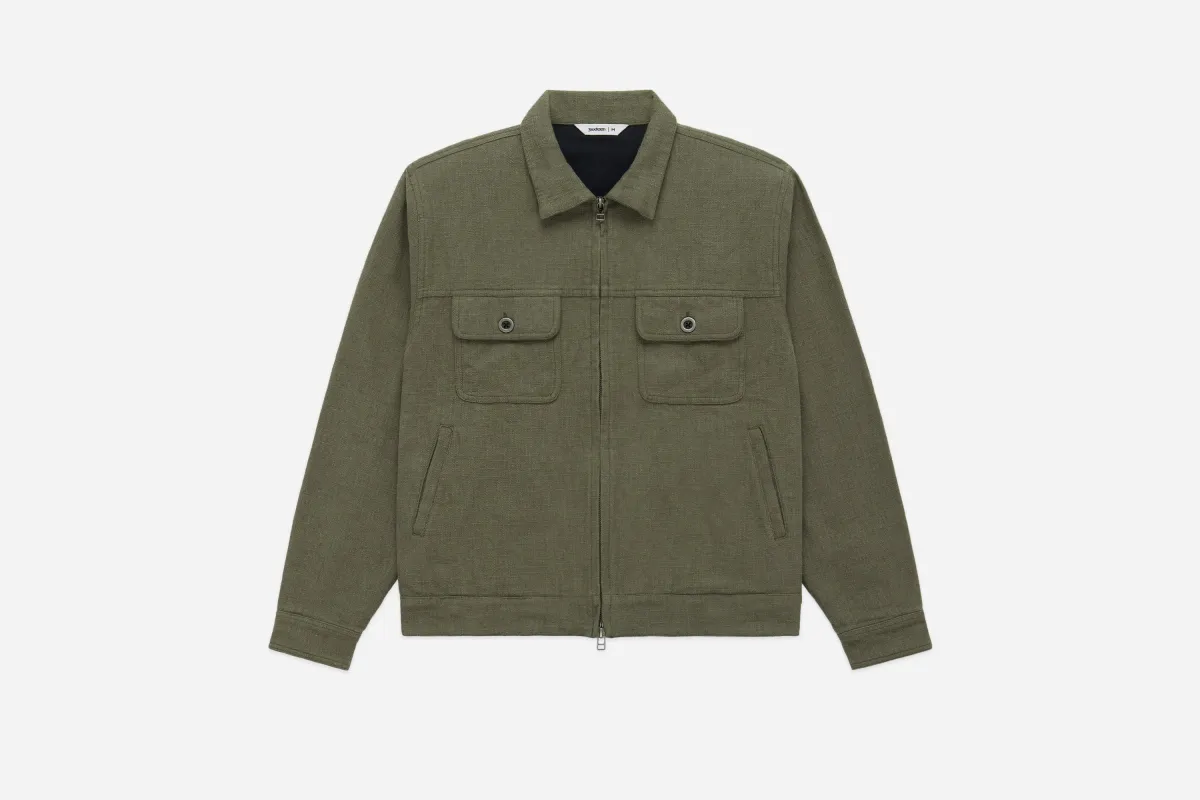 Mechanic Jacket ~ Olive sold by 3sixteen