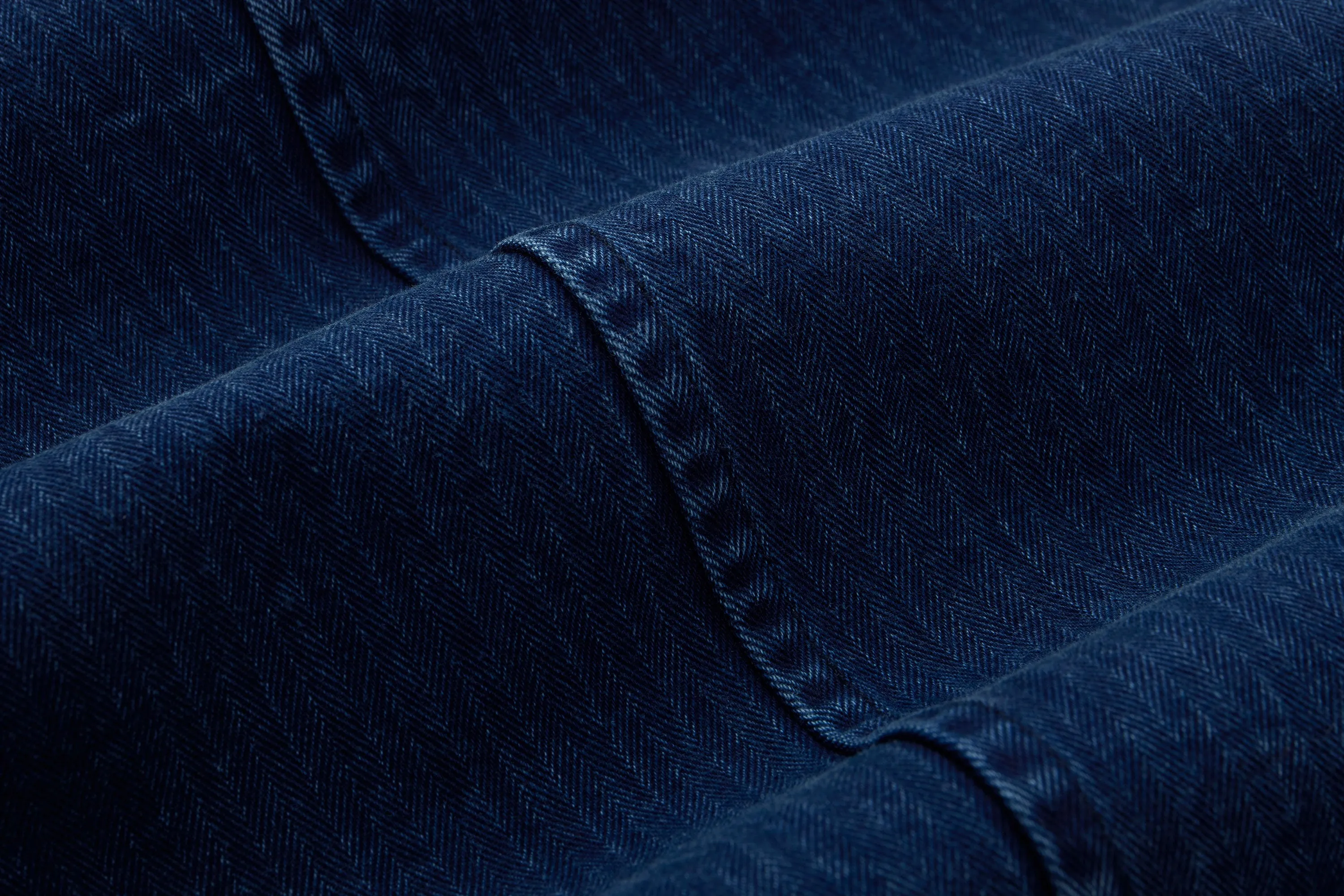 French Work Jacket ~ Indigo HBT sold by 3sixteen product image thumbnail 5