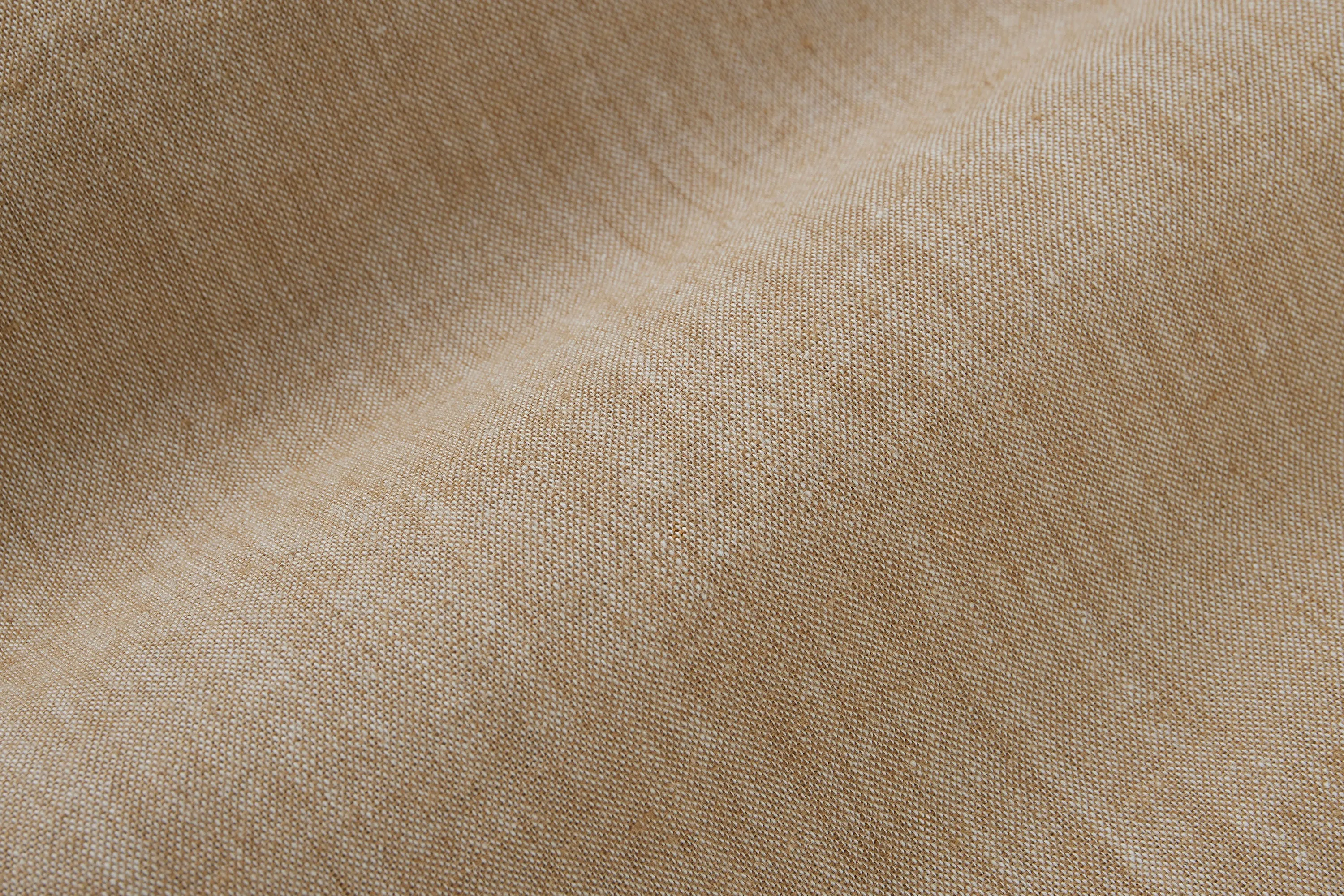 Short Sleeve Loop Shirt ~ Khaki Linen/Cotton sold by 3sixteen product image thumbnail 4