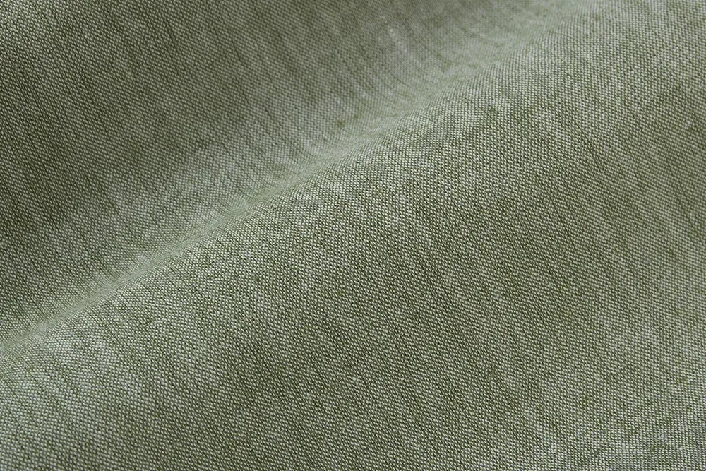 Short Sleeve Loop Shirt ~ Grass Linen/Cotton sold by 3sixteen product image thumbnail 2