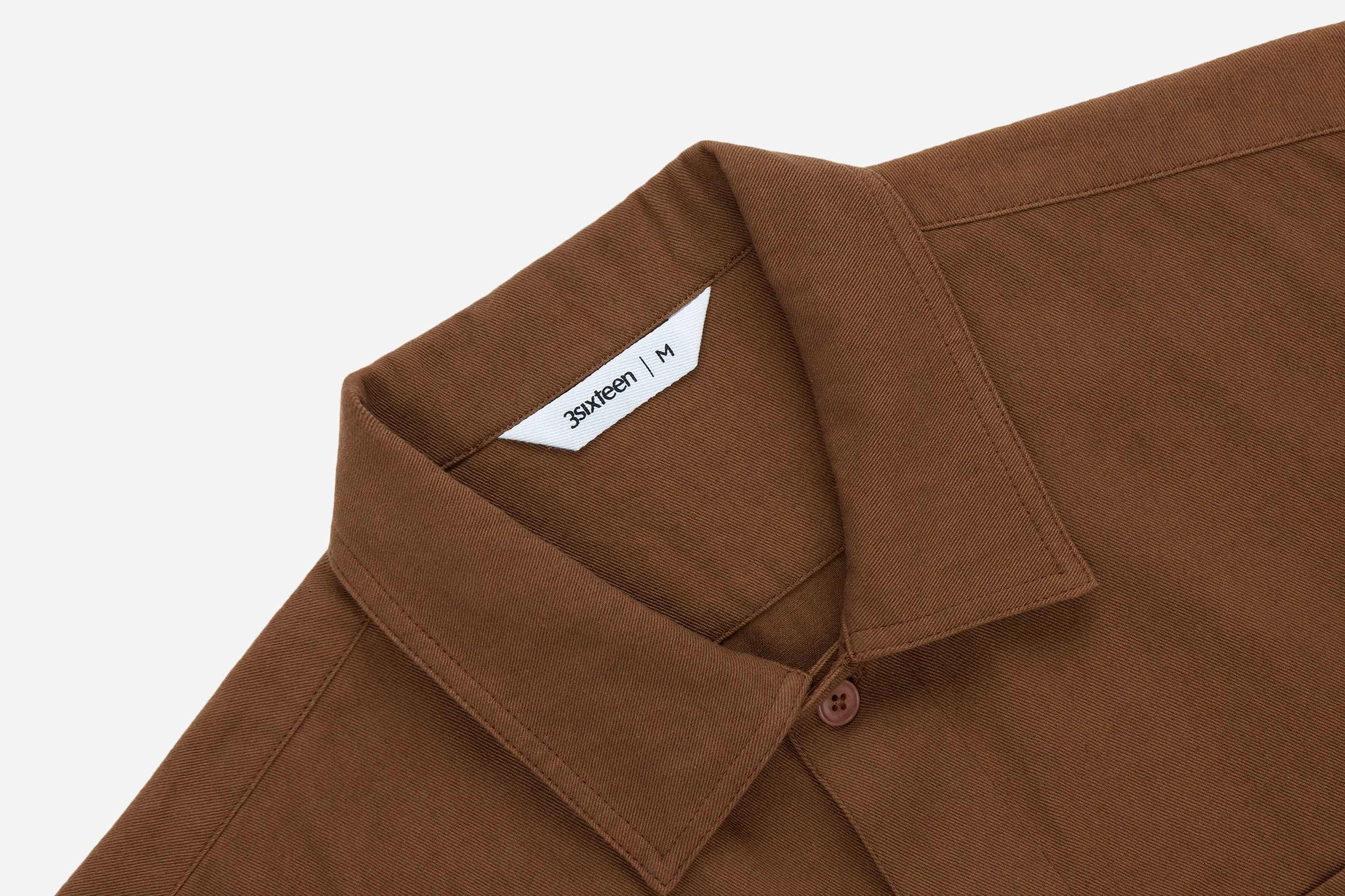 Short Sleeve Workshirt ~ Sandstone Twill sold by 3sixteen product image thumbnail 3