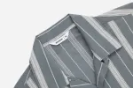 Cabana Shirt ~ Sage Ticking Stripe sold by 3sixteen