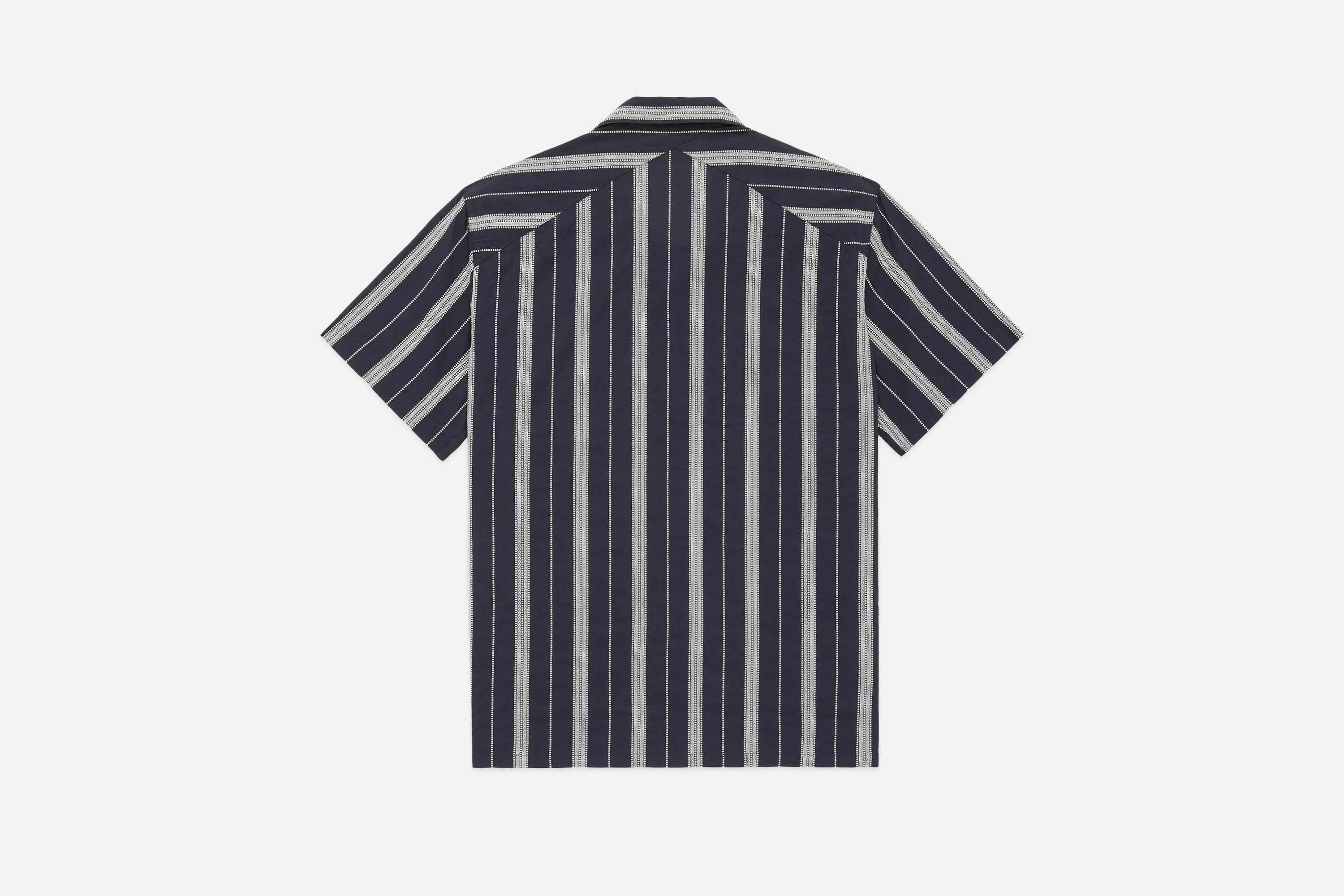 Cabana Shirt ~ Black Ticking Stripe sold by 3sixteen product image thumbnail 2