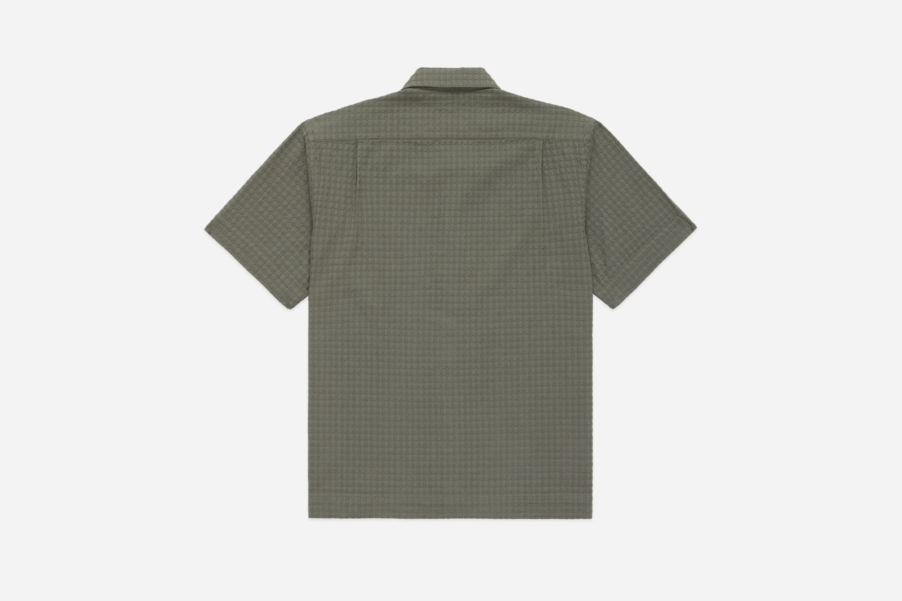Resort Shirt ~ Olive Geo Weave sold by 3sixteen product image thumbnail 2
