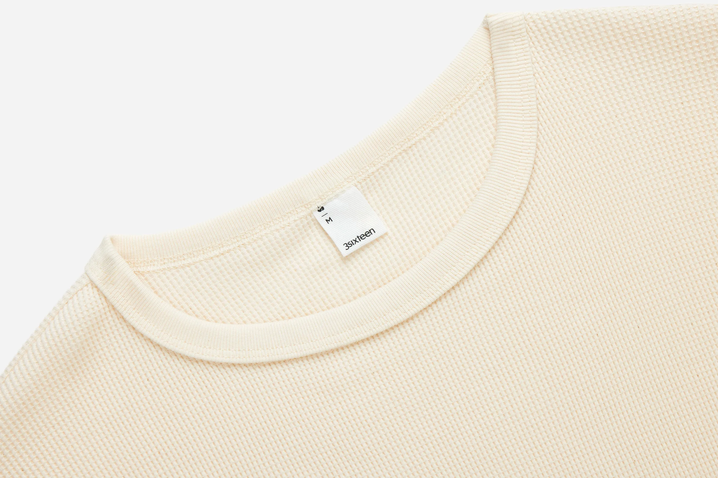 Long Sleeve Thermal ~ Natural sold by 3sixteen product image thumbnail 3