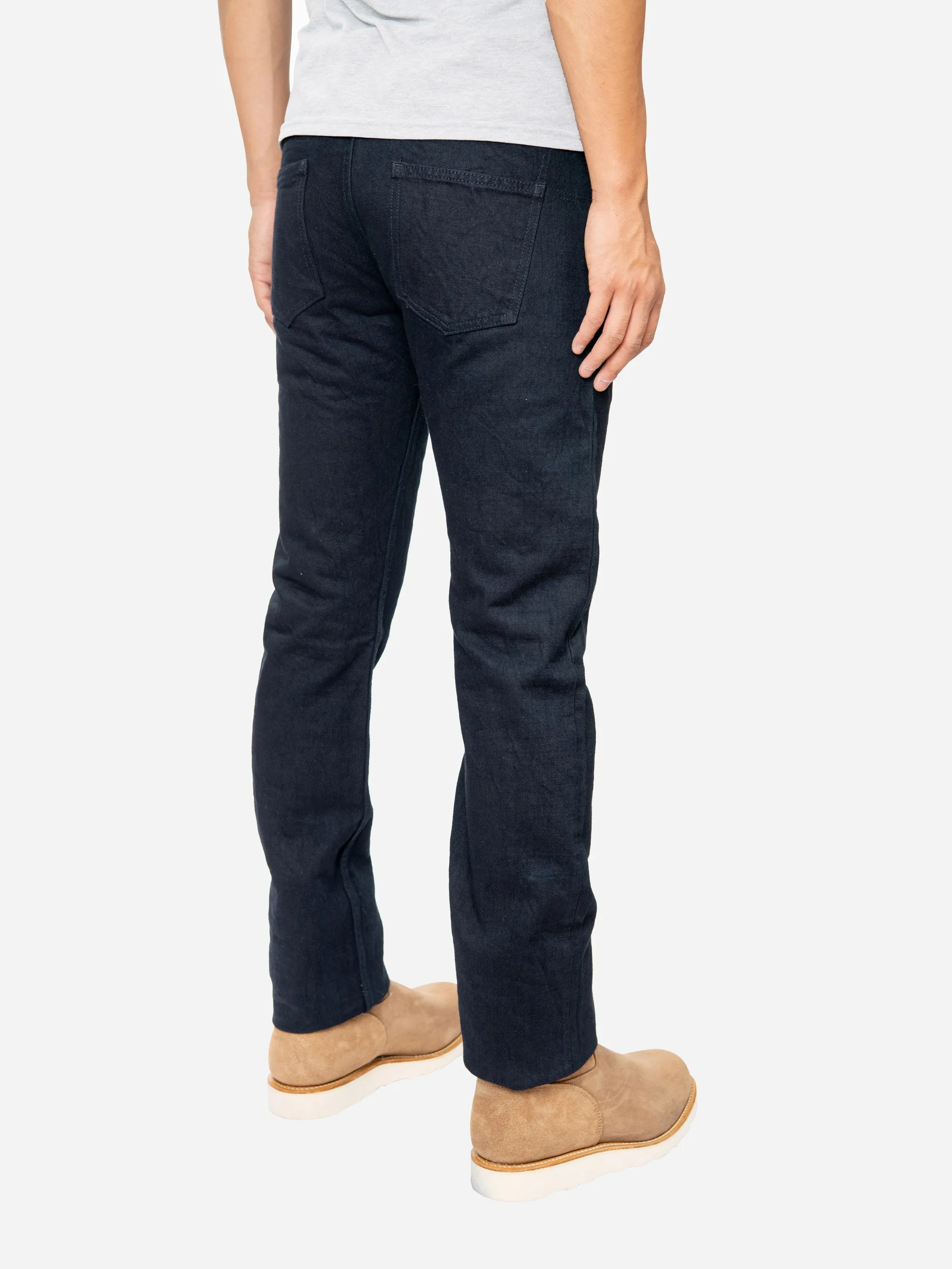 SL-120xk ~ Straight Leg - Rinsed Shadow Kibata sold by 3sixteen product image thumbnail 3