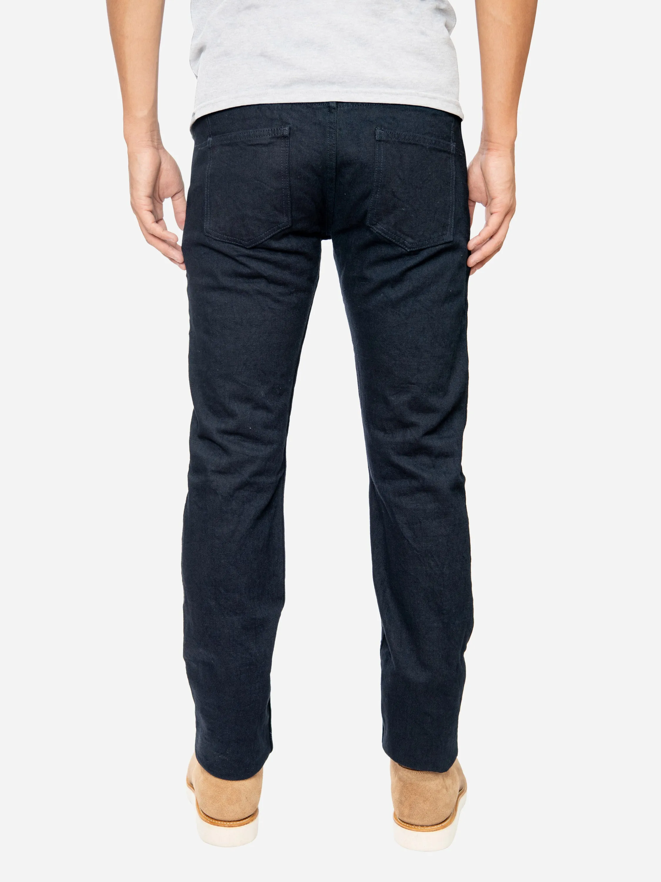 SL-120xk ~ Straight Leg - Rinsed Shadow Kibata sold by 3sixteen product image thumbnail 4