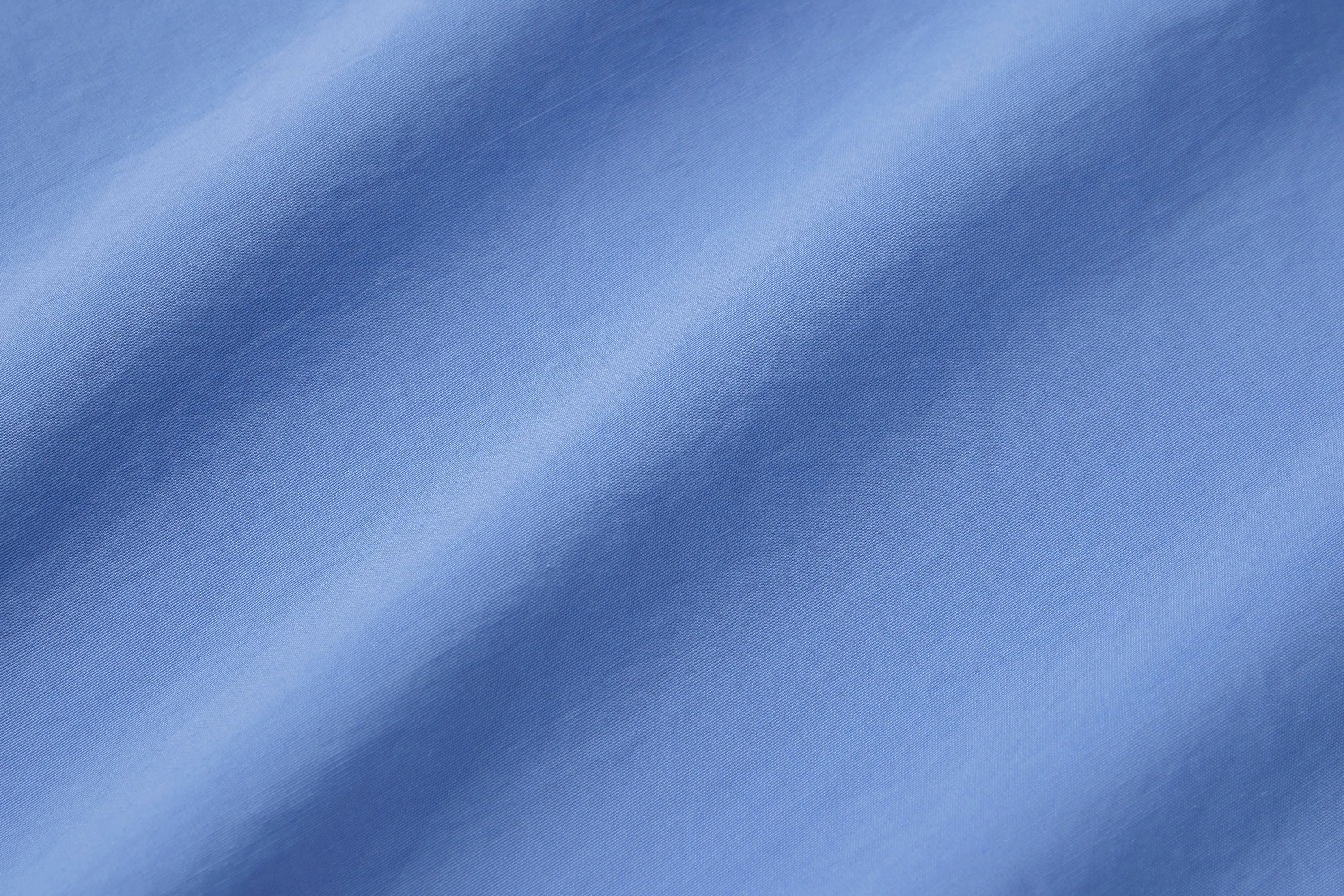 Short Sleeve Zip Shirt ~ Powder Blue Nylon sold by 3sixteen product image thumbnail 4