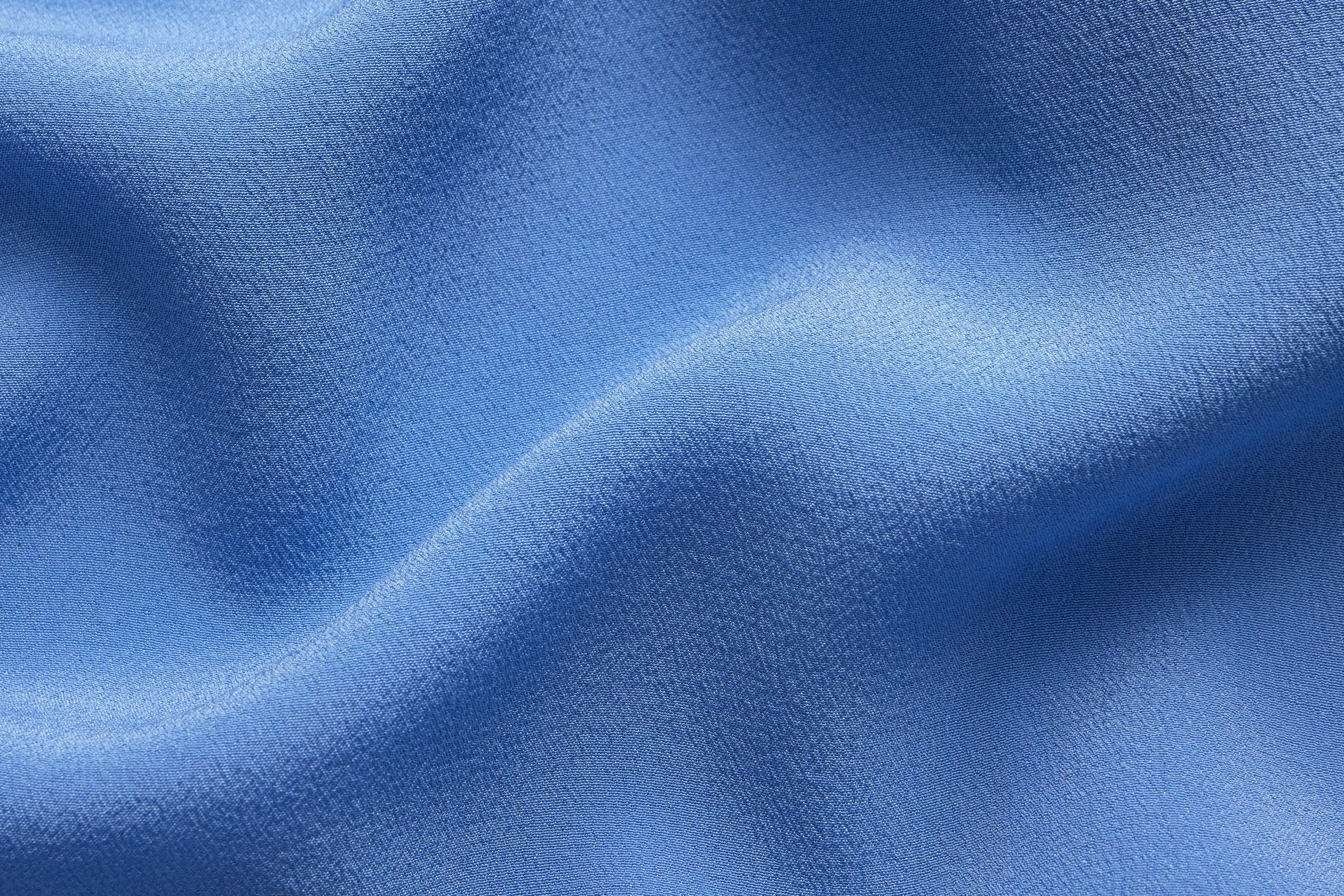 Bowling Shirt ~ Powder Blue Silk sold by 3sixteen product image thumbnail 4