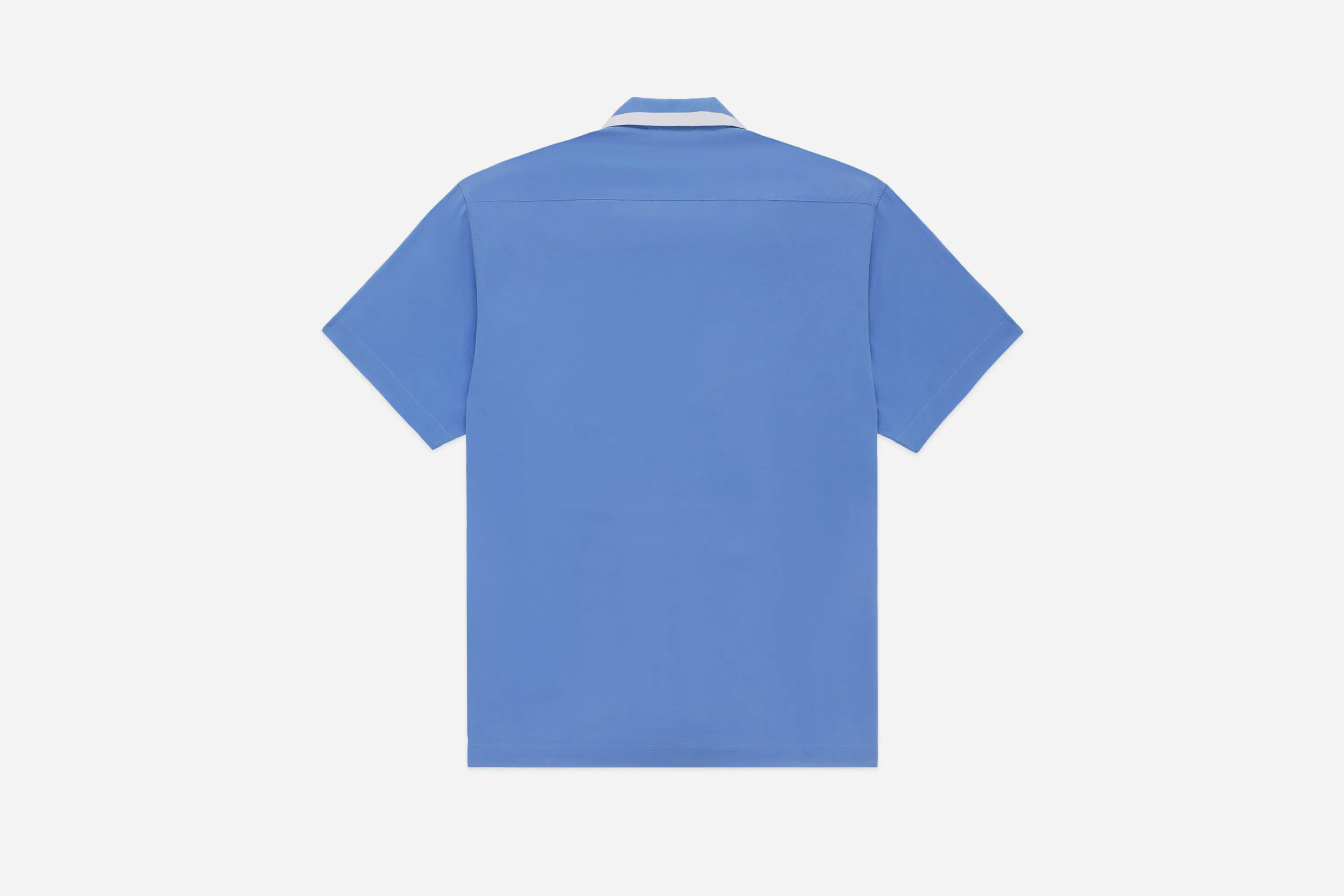 Bowling Shirt ~ Powder Blue Silk sold by 3sixteen product image thumbnail 2