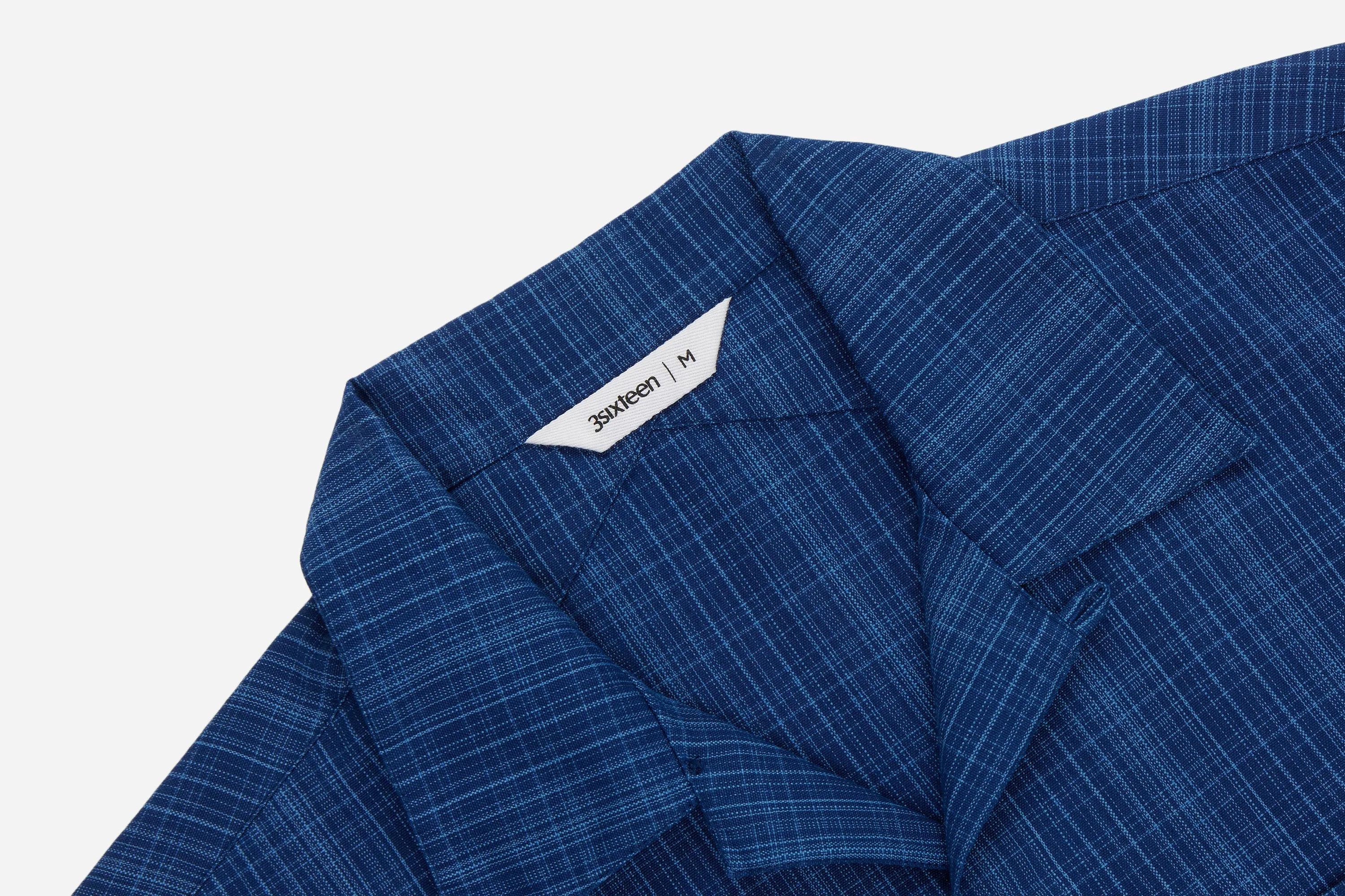 Vacation Shirt ~ Indigo Microcheck sold by 3sixteen product image thumbnail 3