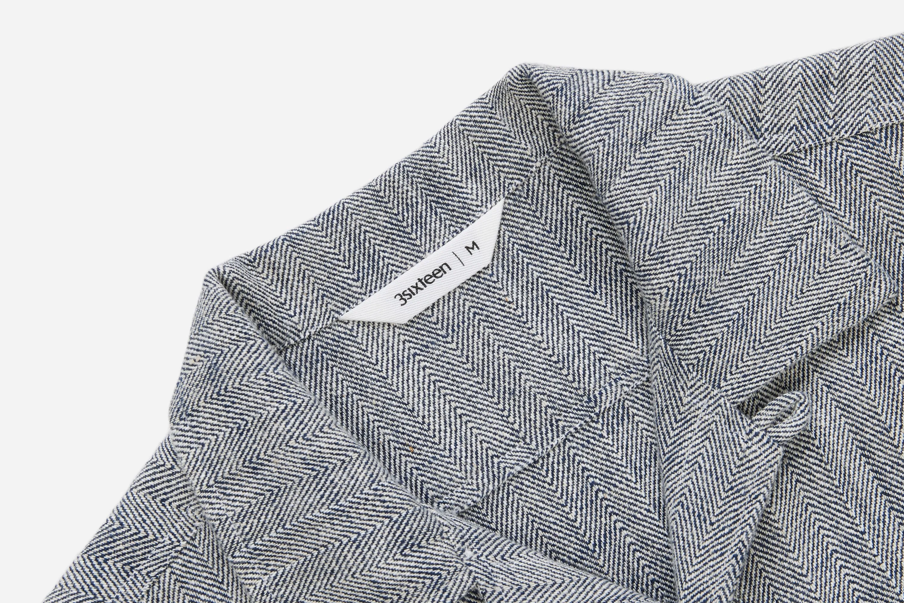 Camp Shirt ~ Black Cotton/Linen HBT sold by 3sixteen product image thumbnail 3