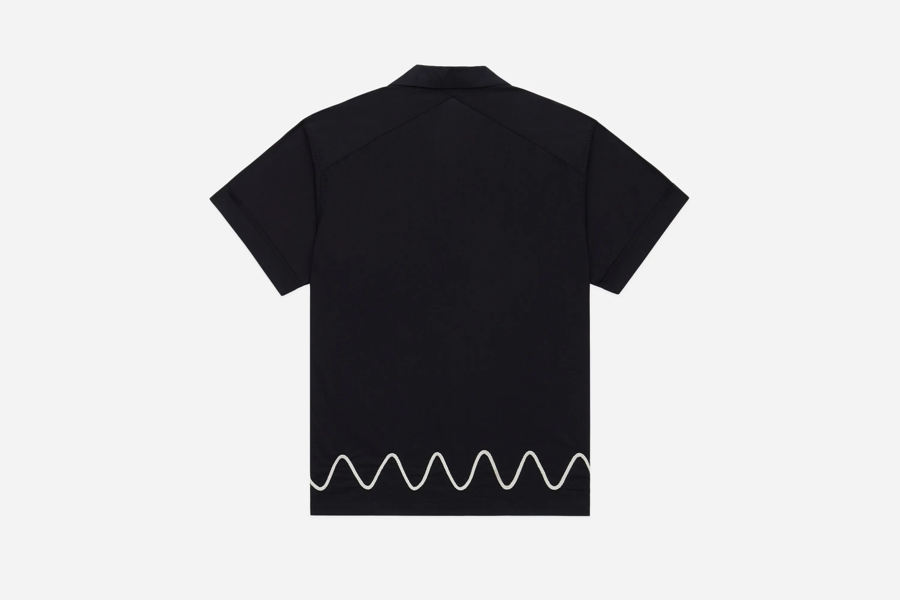 Vacation Shirt ~ Black Squiggle sold by 3sixteen product image thumbnail 2