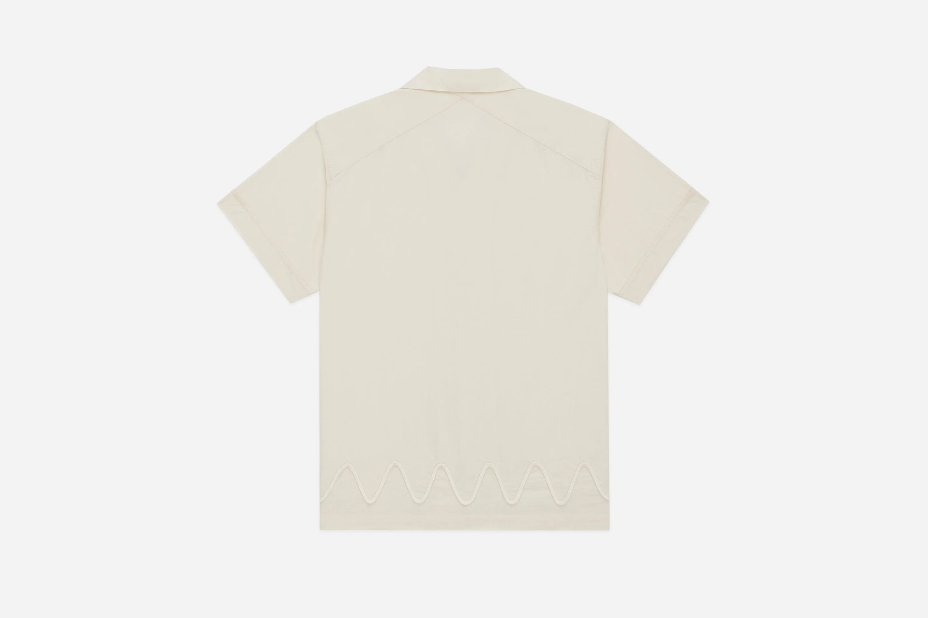 Vacation Shirt ~ Ecru Squiggle sold by 3sixteen product image thumbnail 2