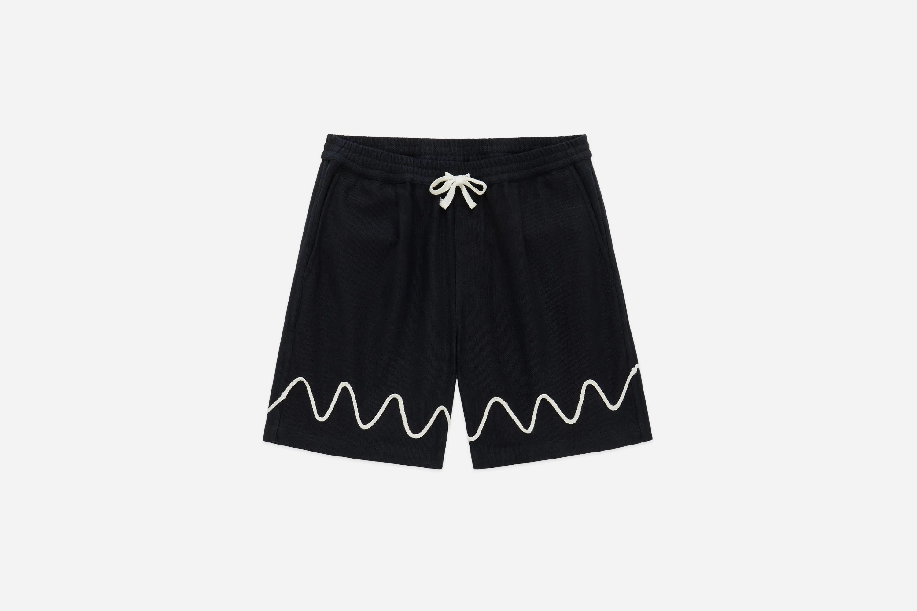 Club Short ~ Black Squiggle sold by 3sixteen product image thumbnail 5