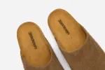 Mule ~ Shaggy Chestnut Suede sold by 3sixteen