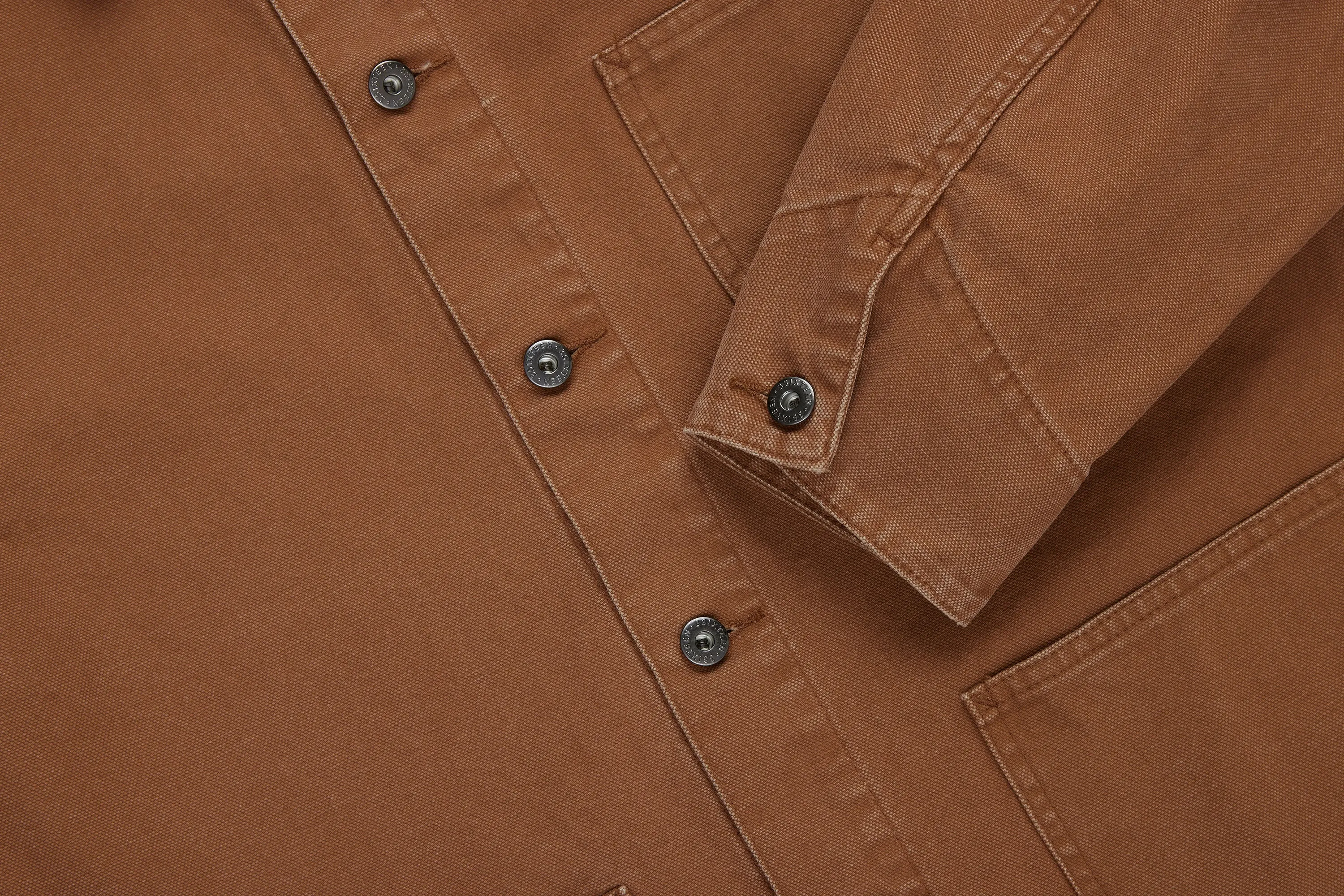 Chore Jacket ~ Rust Stonewash Canvas sold by 3sixteen product image thumbnail 4