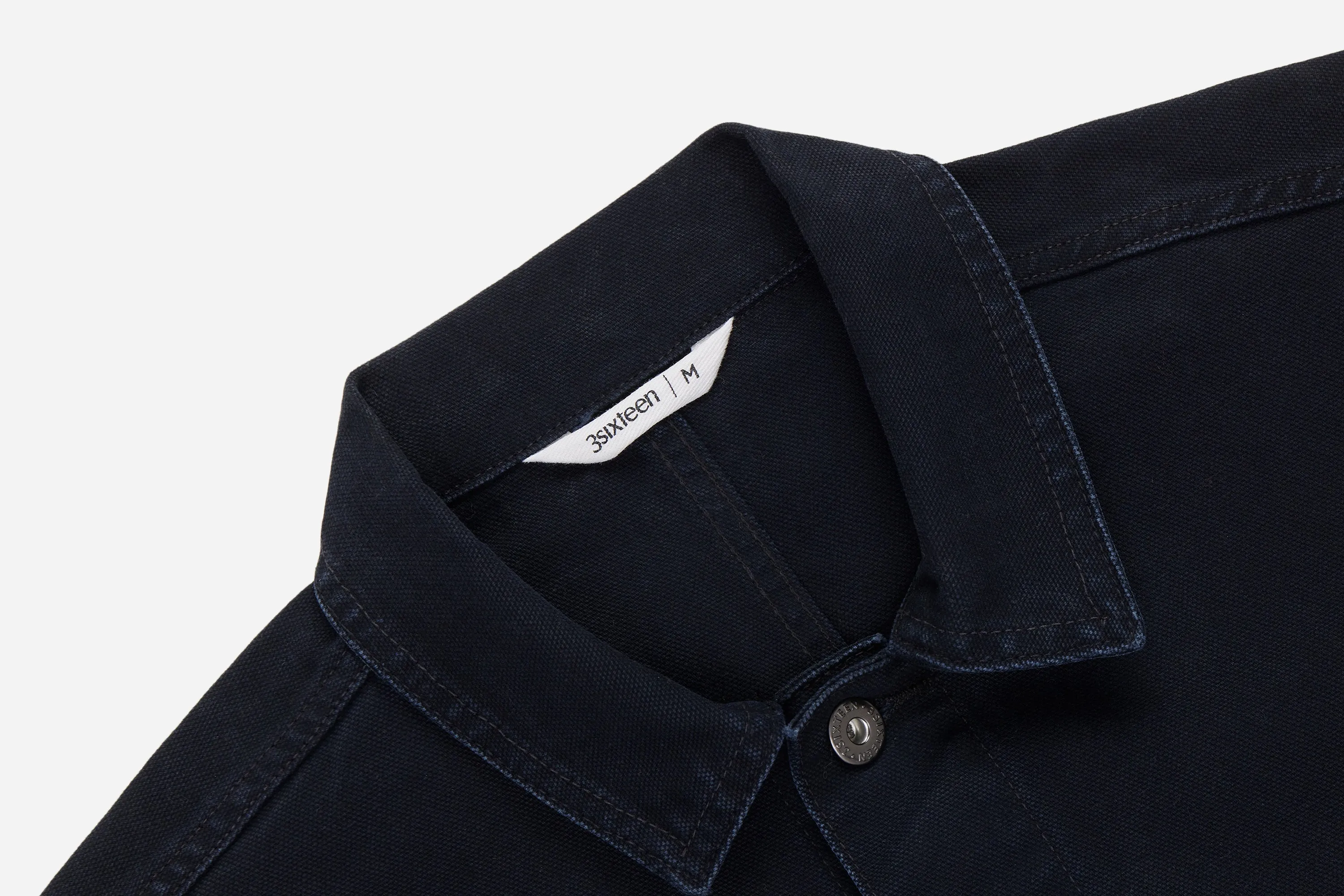 Chore Jacket ~ Black Stonewash Canvas sold by 3sixteen product image thumbnail 3