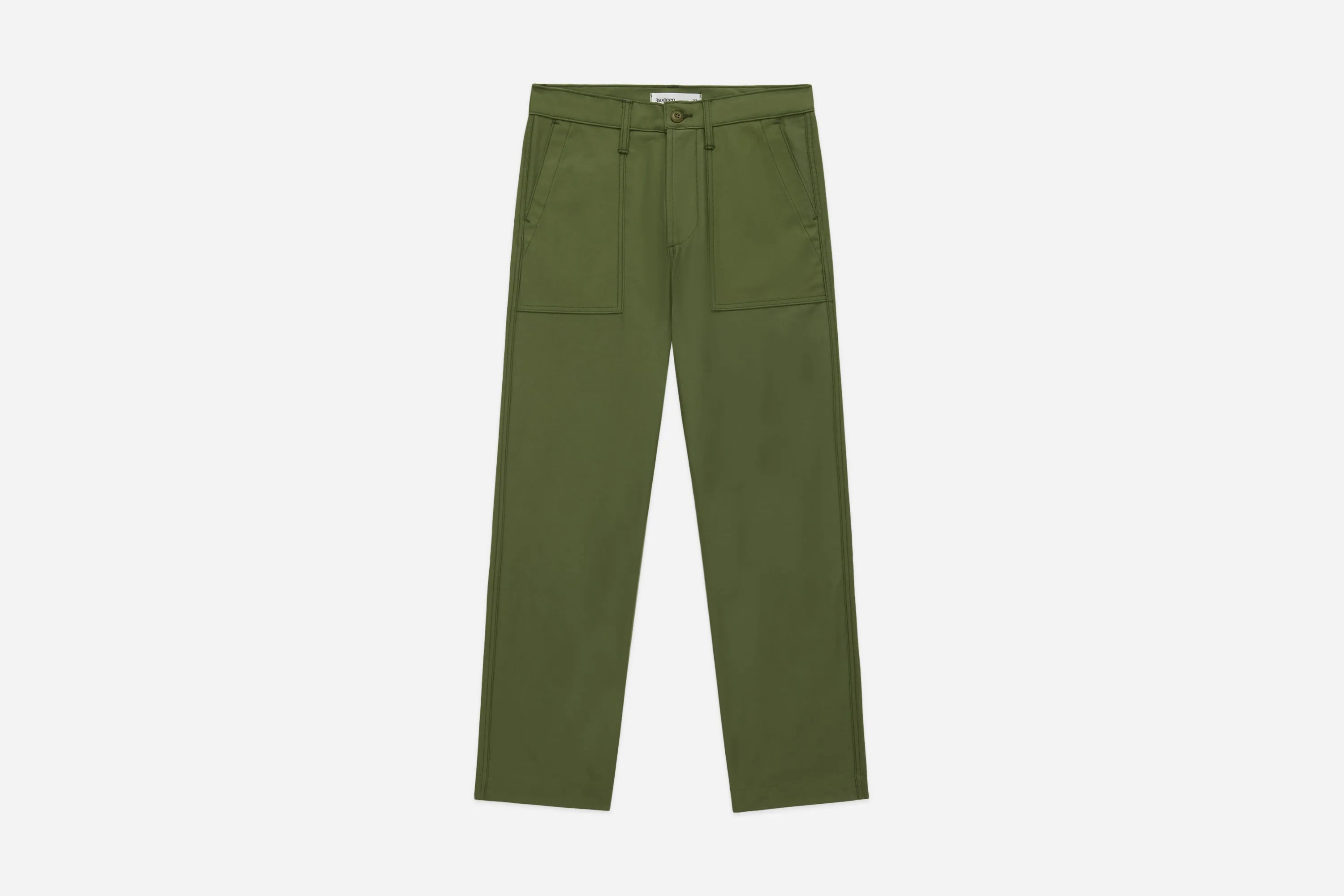 Fatigue Pants ~ Olive Back Satin sold by 3sixteen product image thumbnail 5