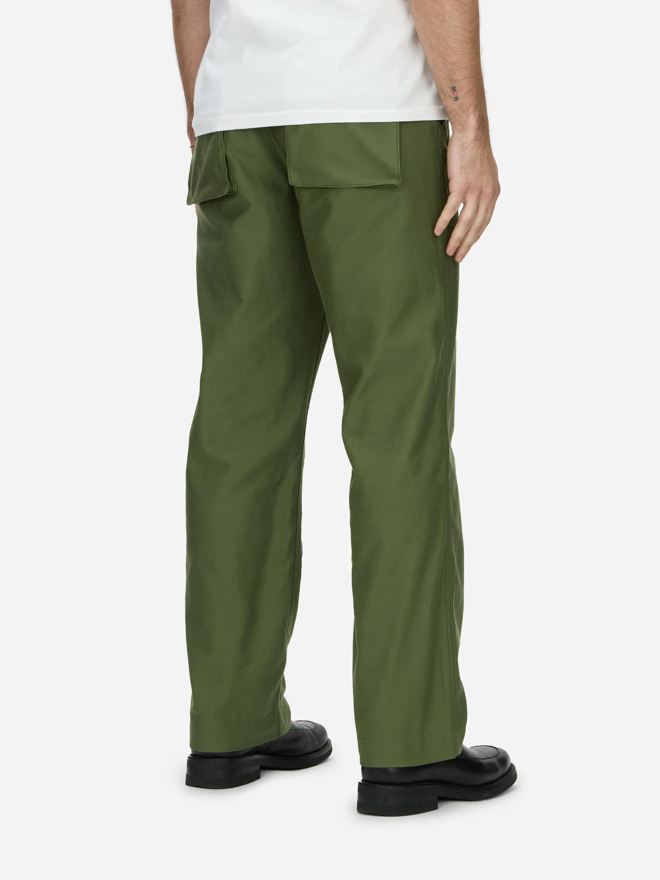 Fatigue Pants ~ Olive Back Satin sold by 3sixteen product image thumbnail 3