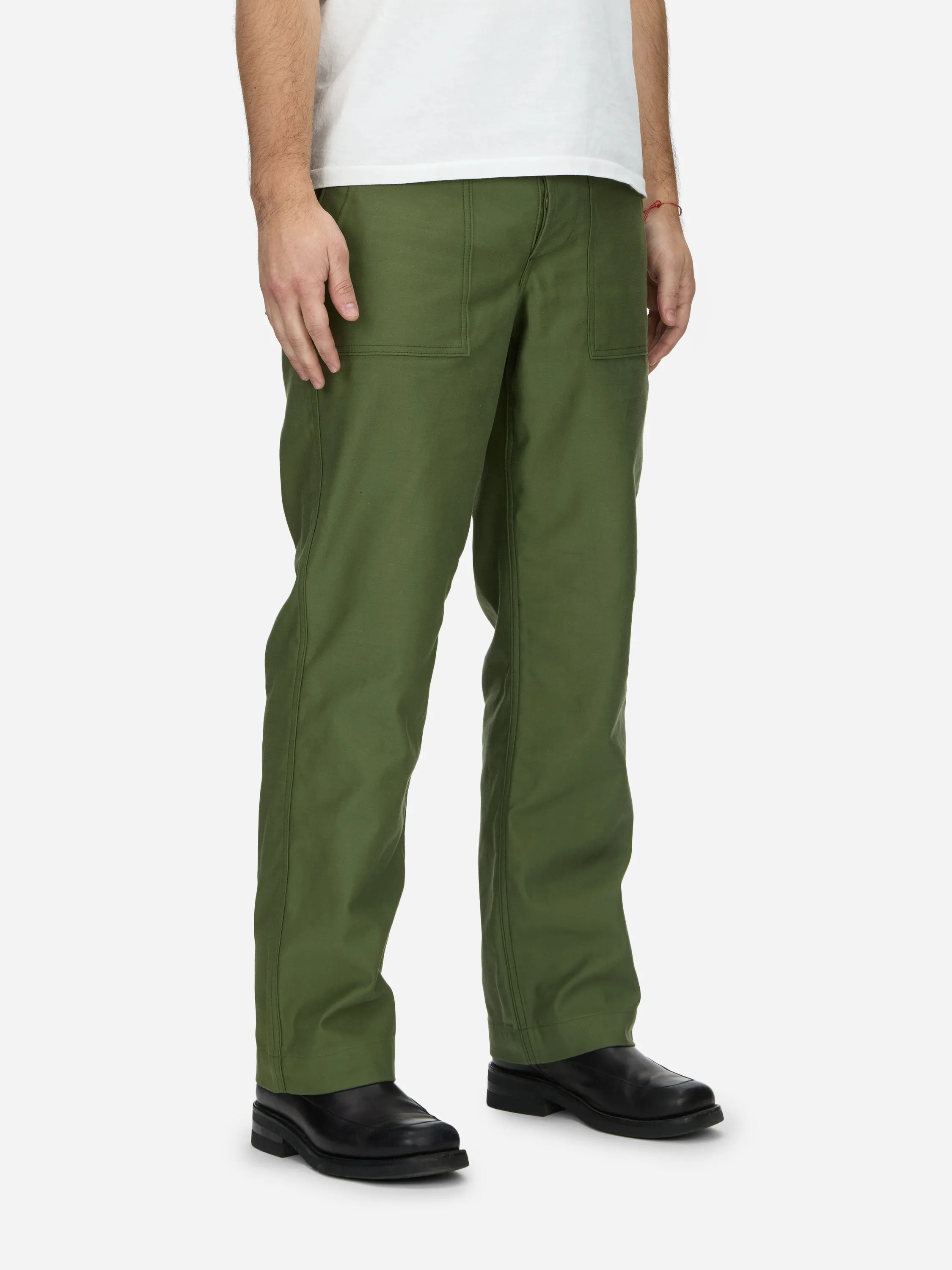 Fatigue Pants ~ Olive Back Satin sold by 3sixteen product image thumbnail 2