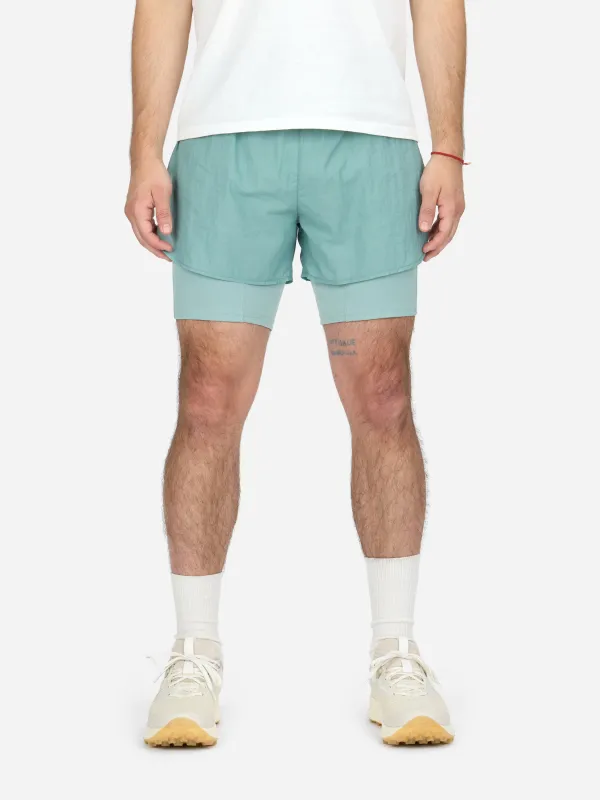 Pace Short ~ Mist Blue sold by 3sixteen