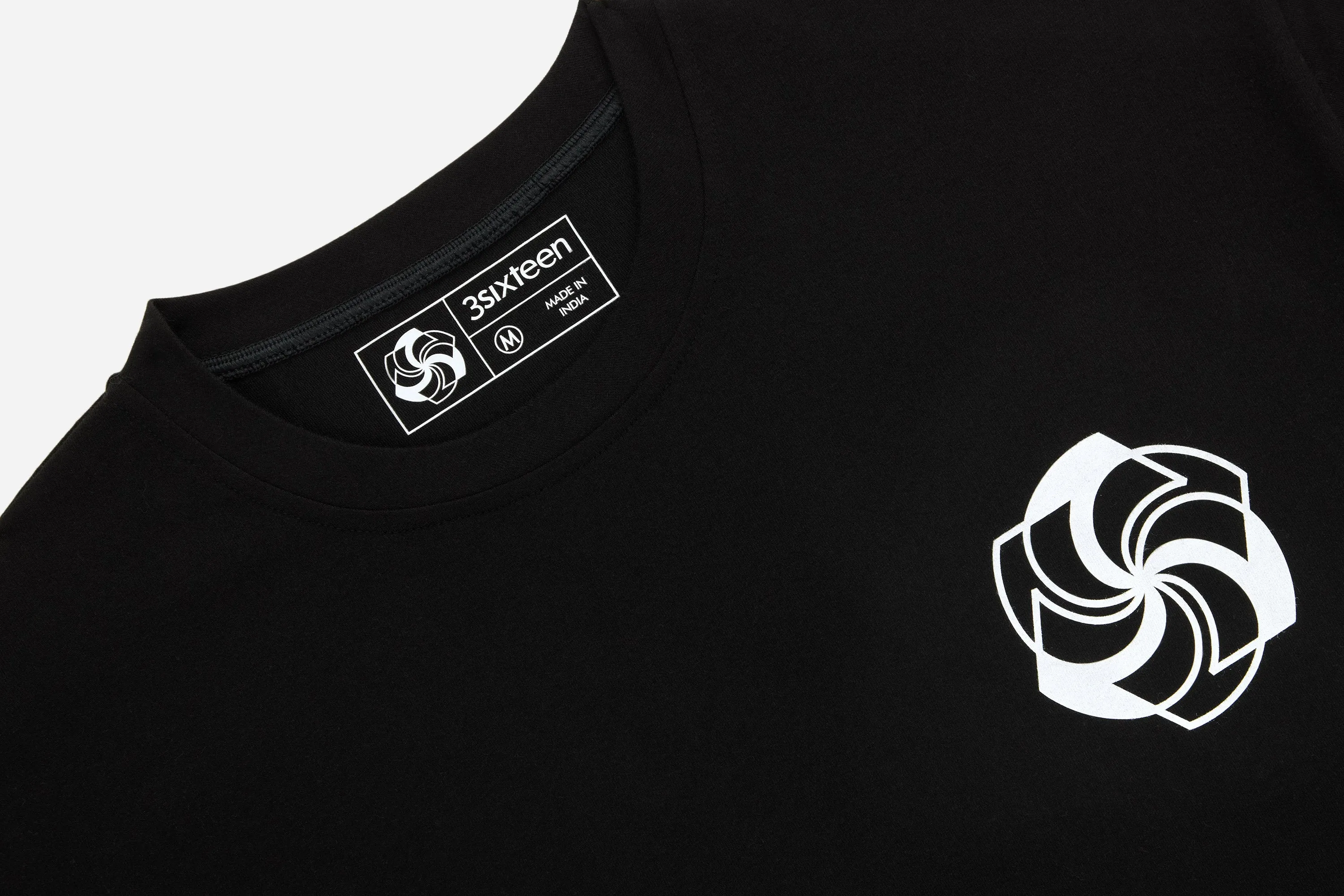 Training Tee ~ Black/Logo sold by 3sixteen product image thumbnail 3