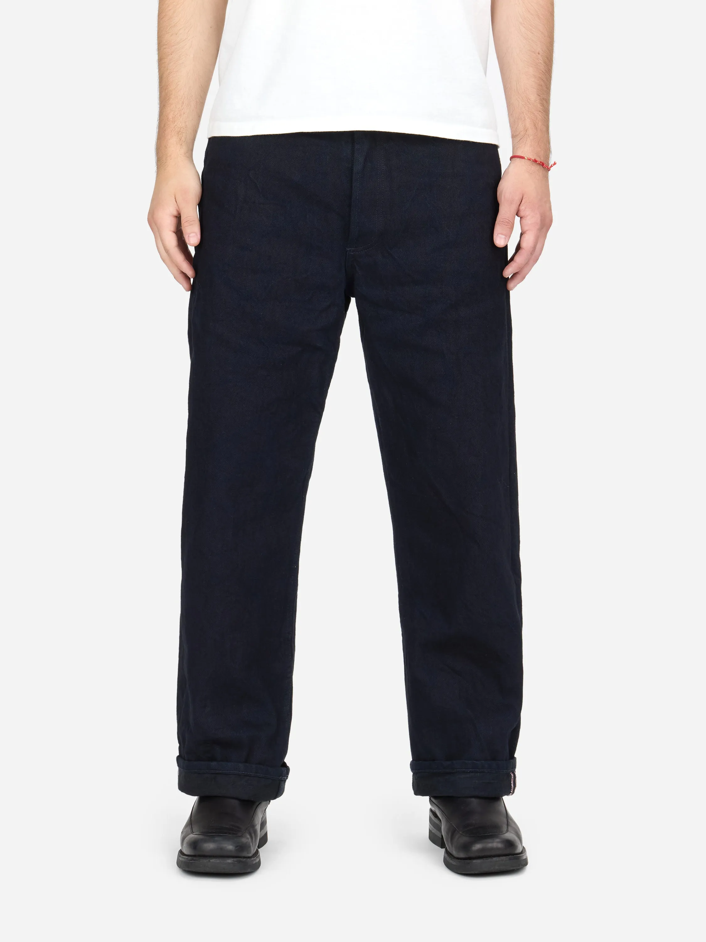 RS-120xk ~ Relaxed Straight - Rinsed Shadow Kibata sold by 3sixteen