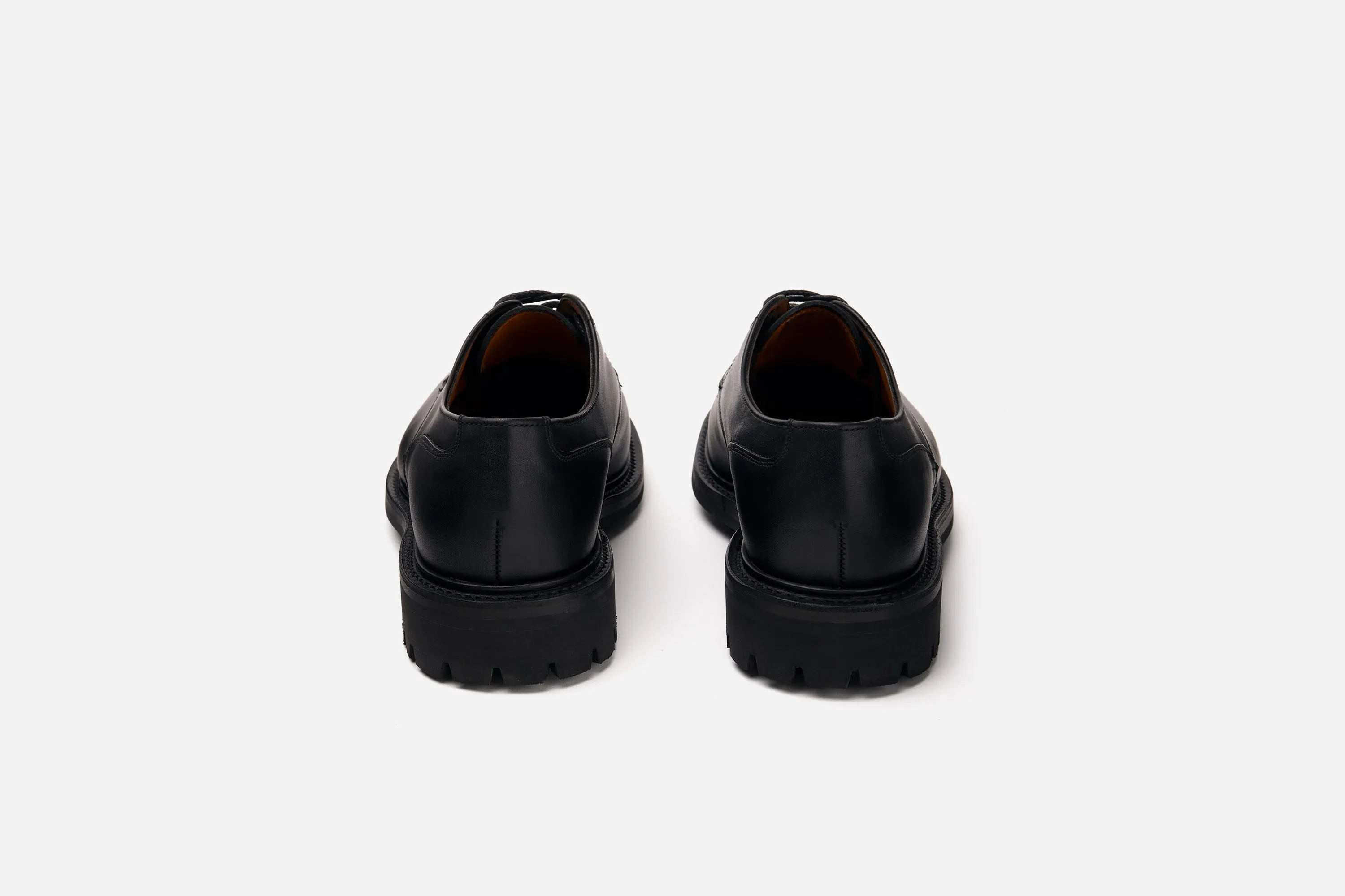Lug Sole Derby ~ Black Waxy Leather sold by 3sixteen product image thumbnail 3
