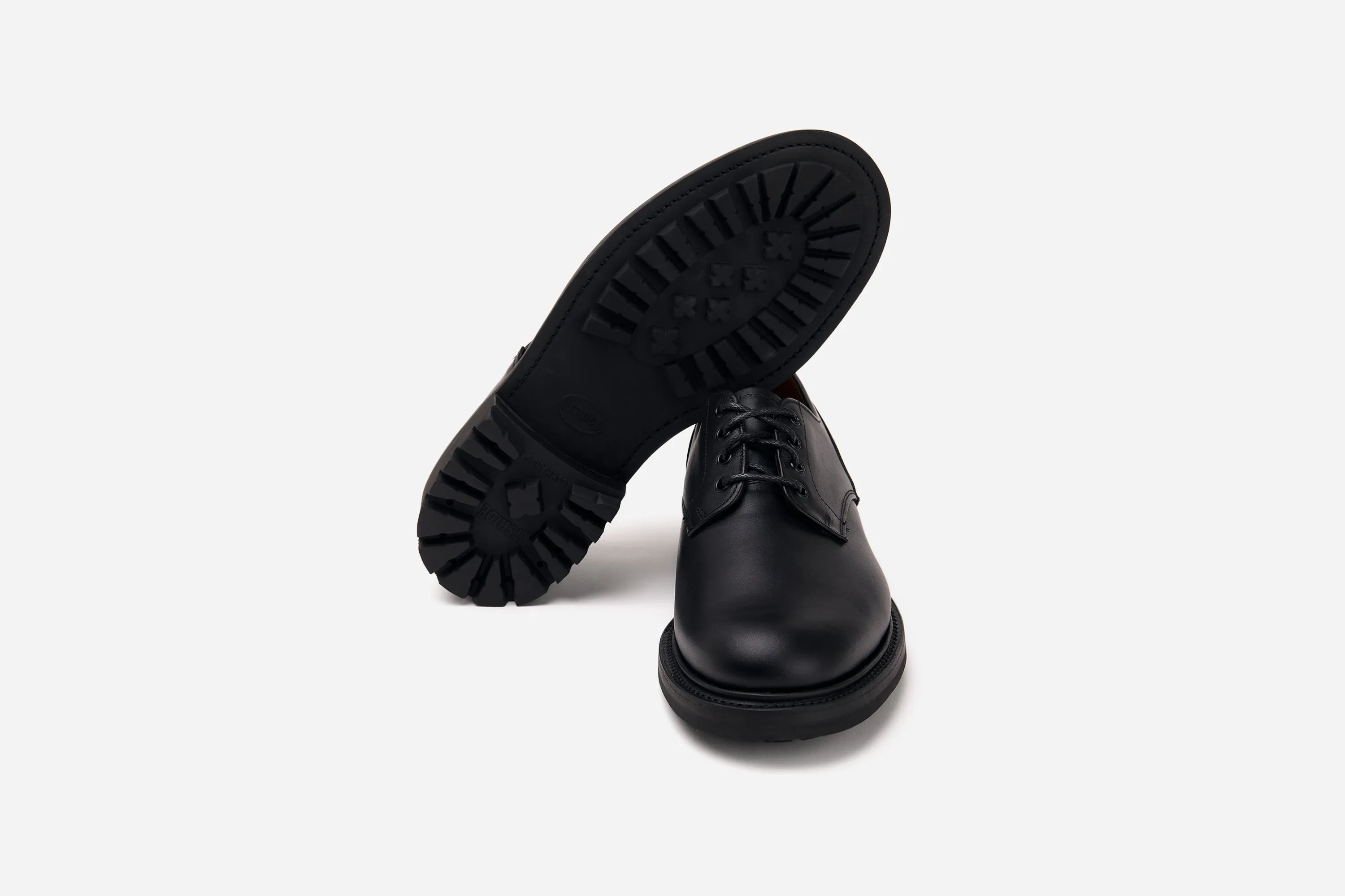 Lug Sole Derby ~ Black Waxy Leather sold by 3sixteen product image thumbnail 4