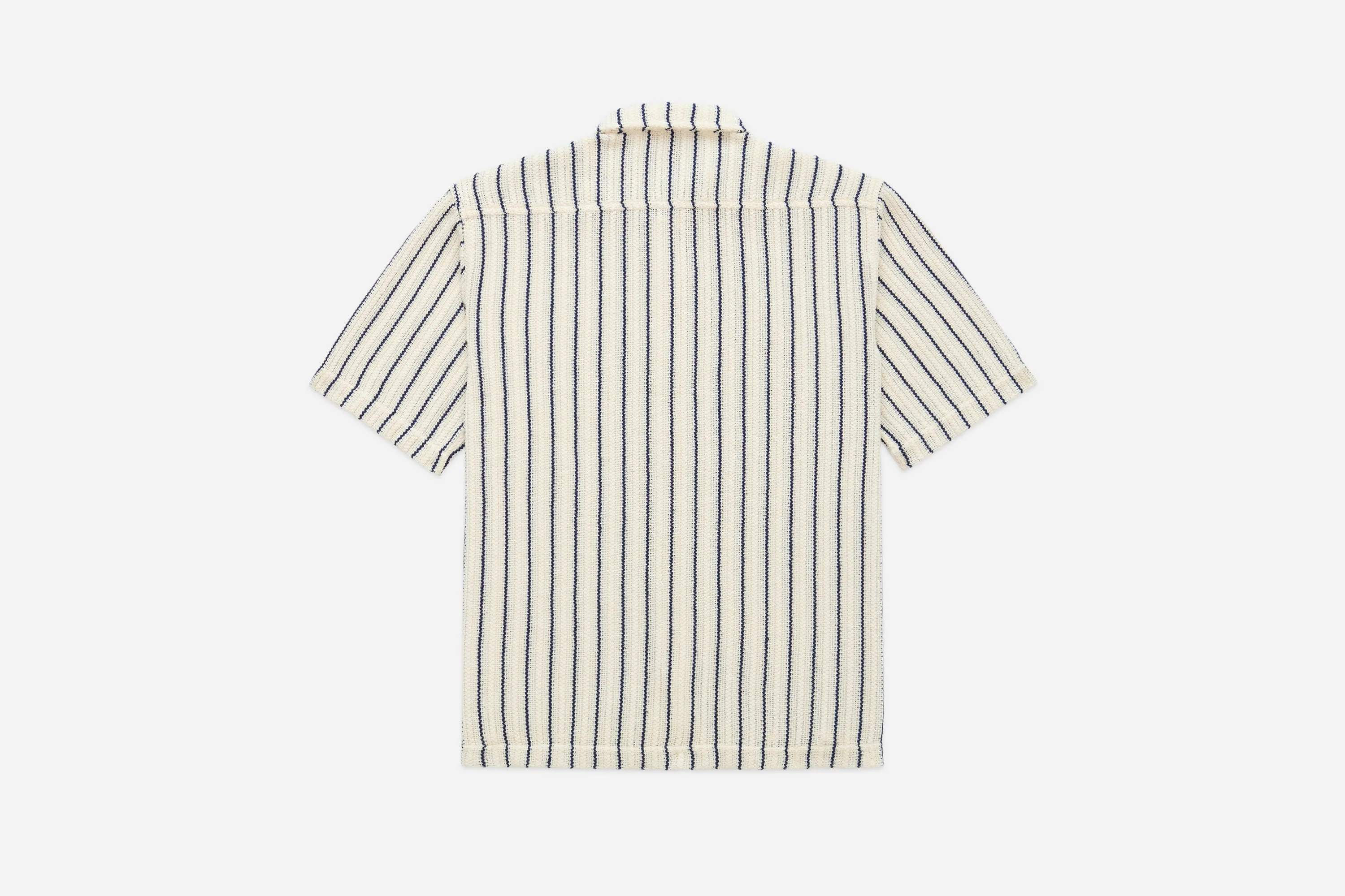 Short Sleeve Workshirt ~ Striped Mesh Knit sold by 3sixteen product image thumbnail 2