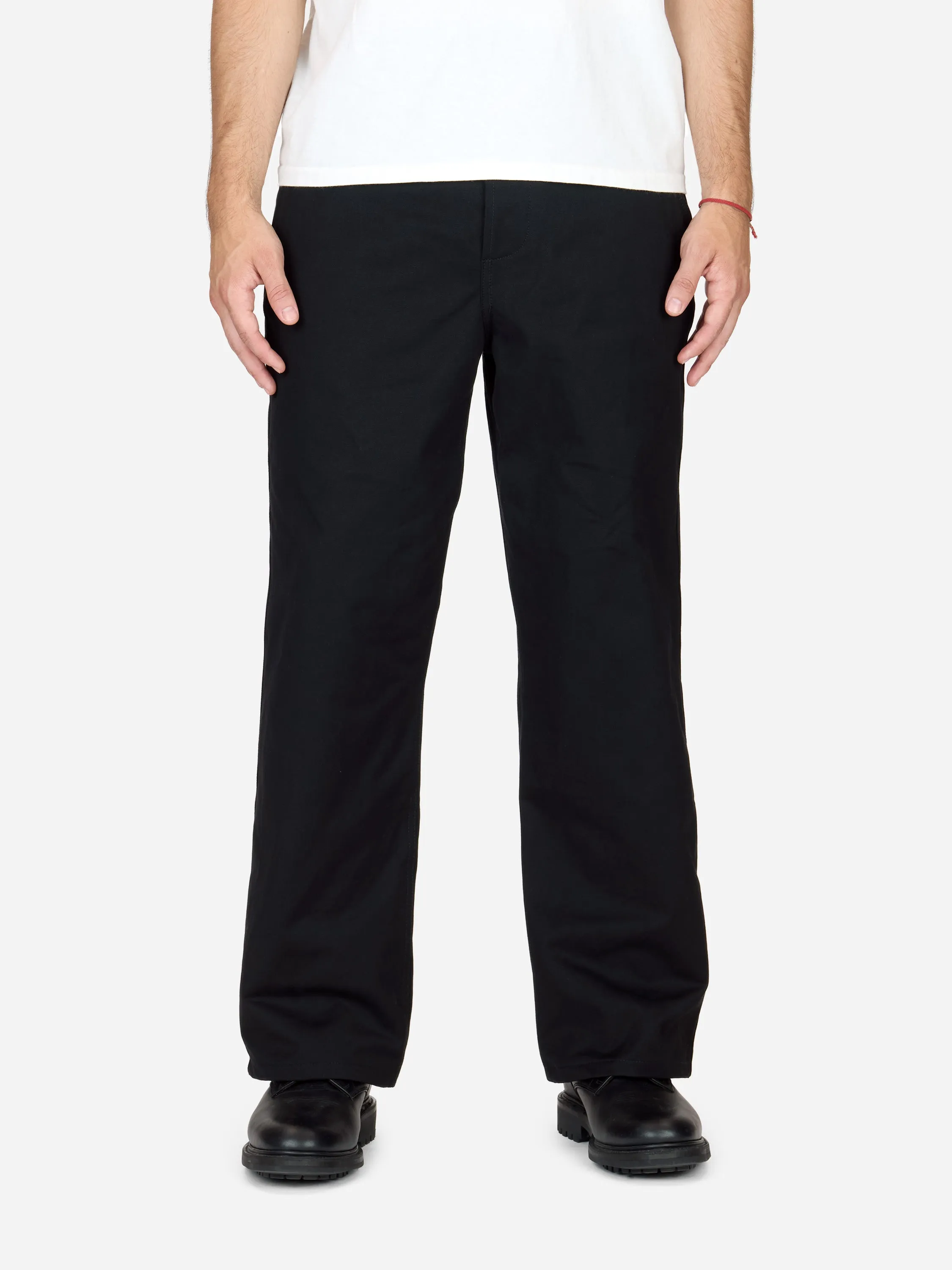 Officer Chino ~ Black Twill sold by 3sixteen