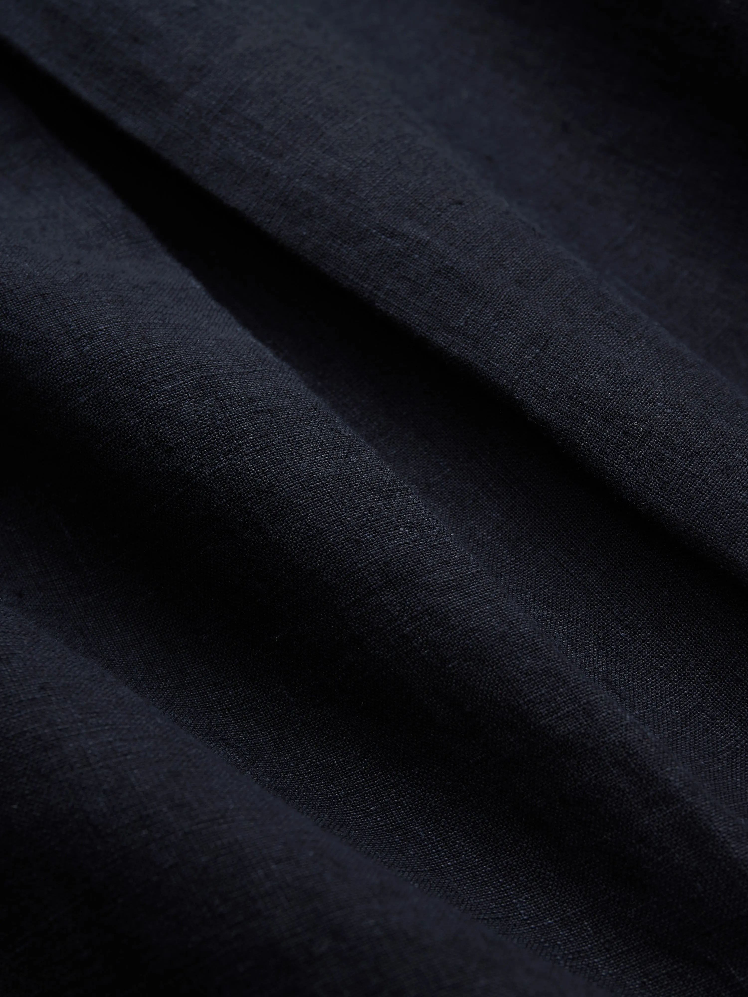 Club Collar Shirt ~ Black Hemp sold by 3sixteen product image thumbnail 5