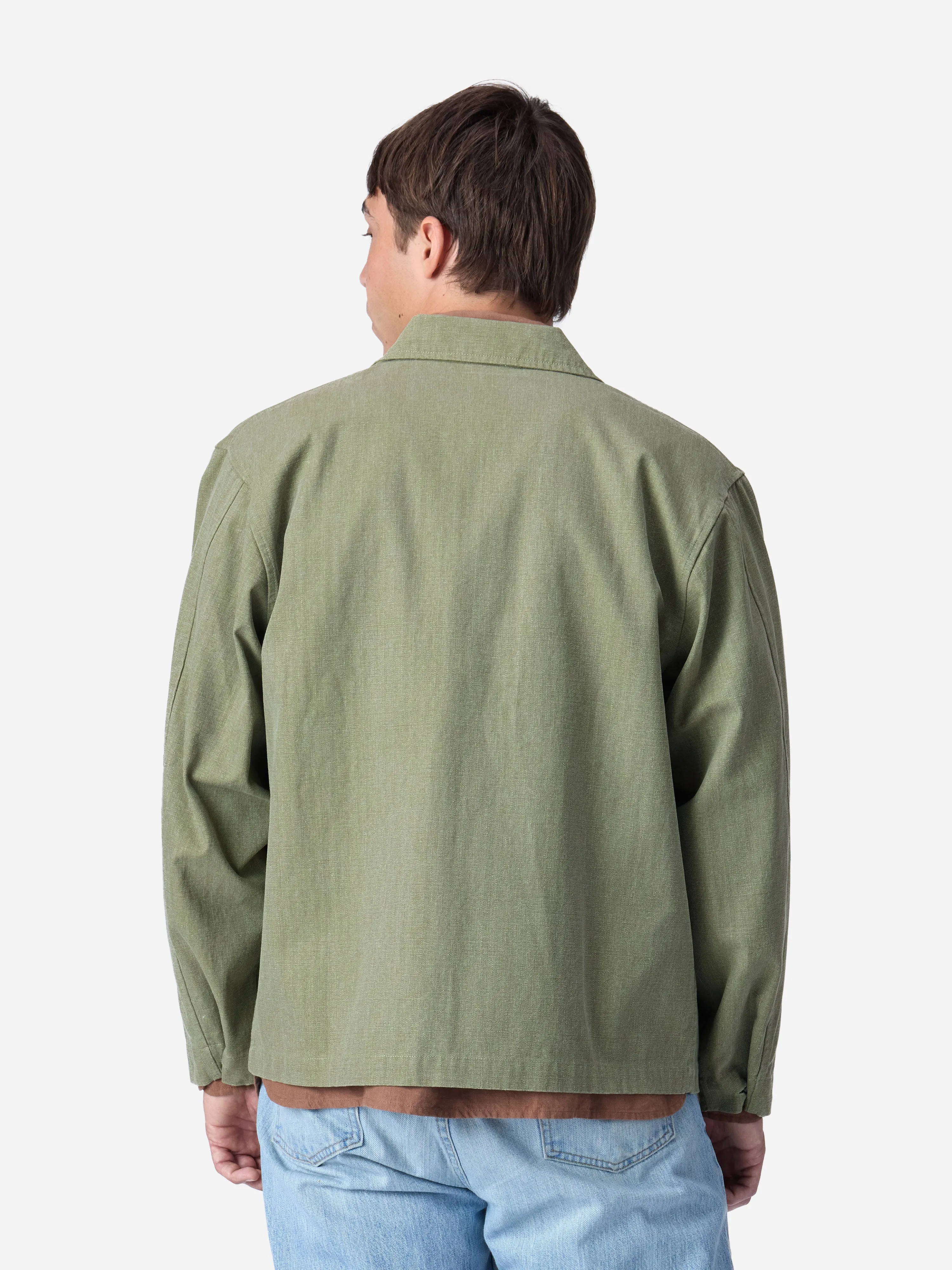 M43 Overshirt ~ Olive HBT sold by 3sixteen product image thumbnail 2