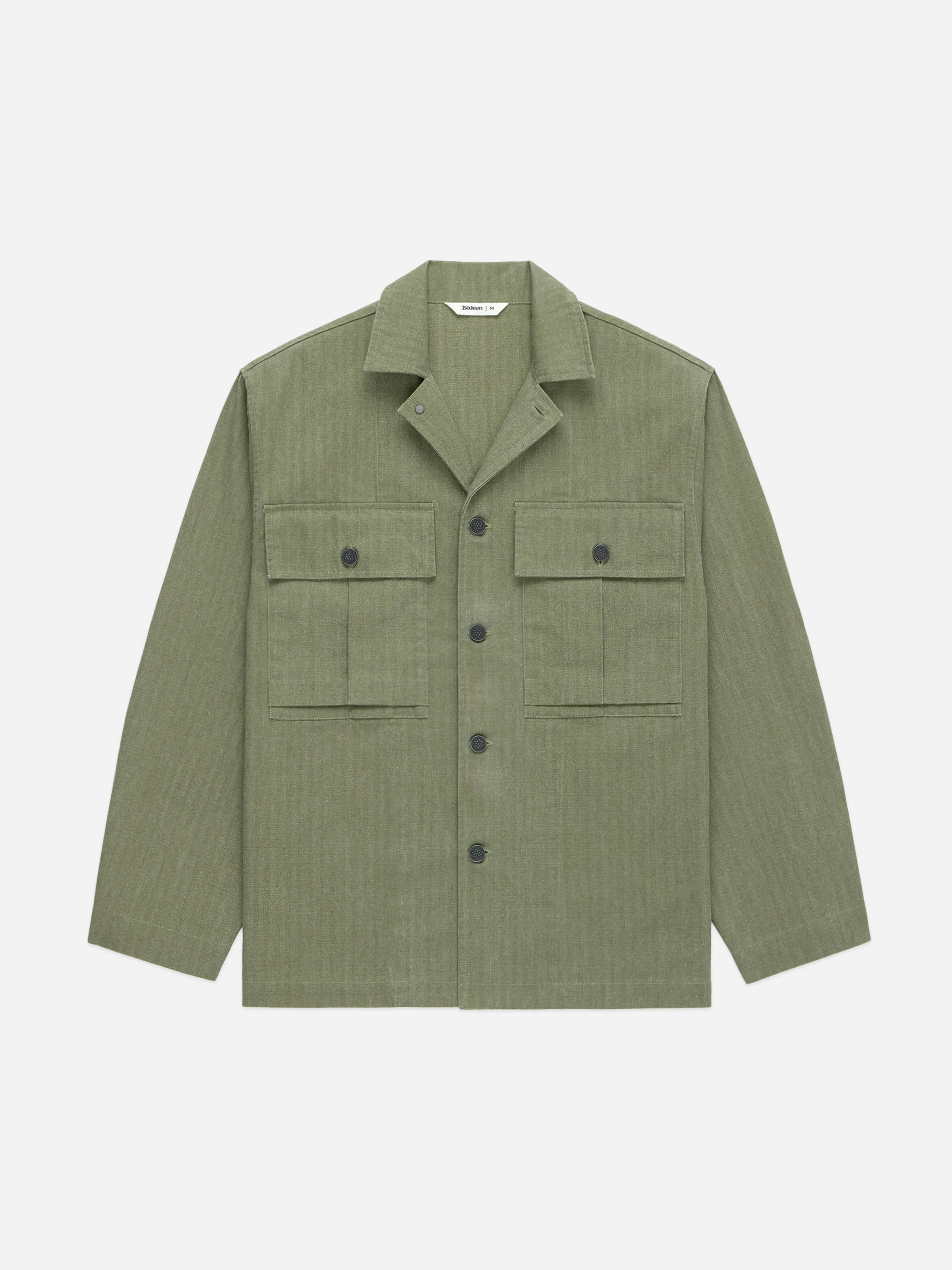 M43 Overshirt ~ Olive HBT sold by 3sixteen product image thumbnail 3