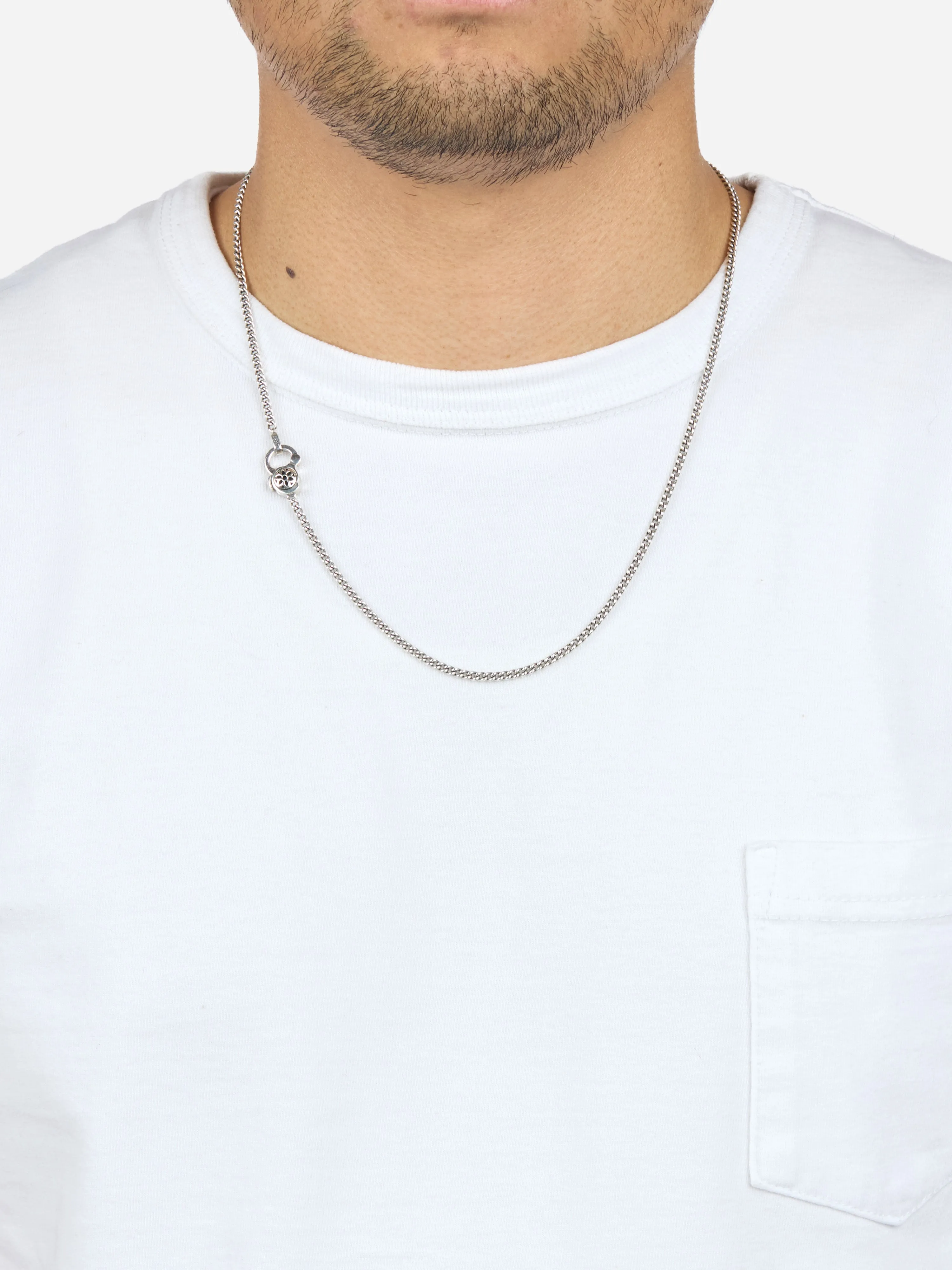 4A Curb Chain Necklace ~ Sterling Silver sold by 3sixteen product image thumbnail 4
