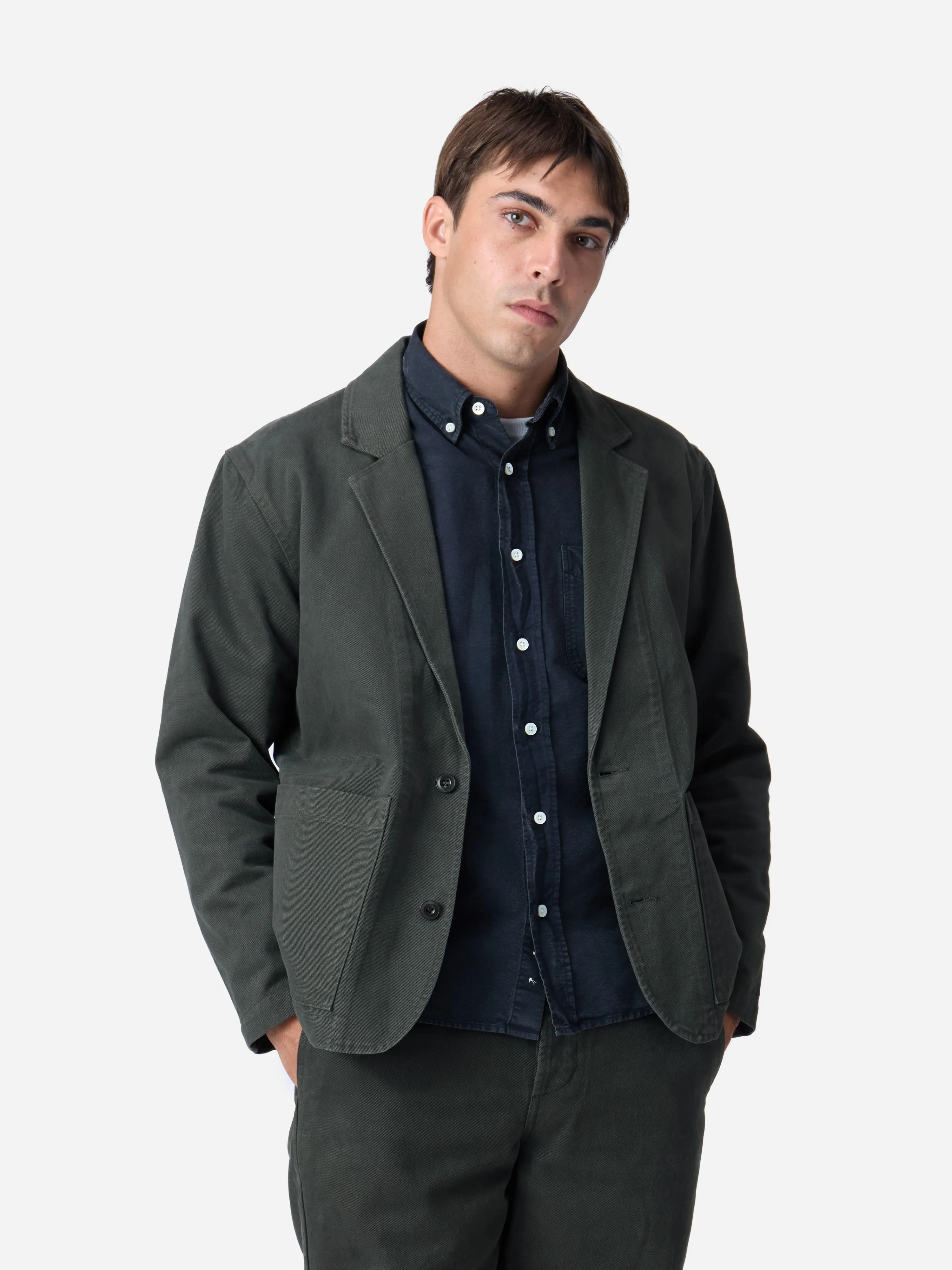 Work Blazer ~ Ivy Green sold by 3sixteen
