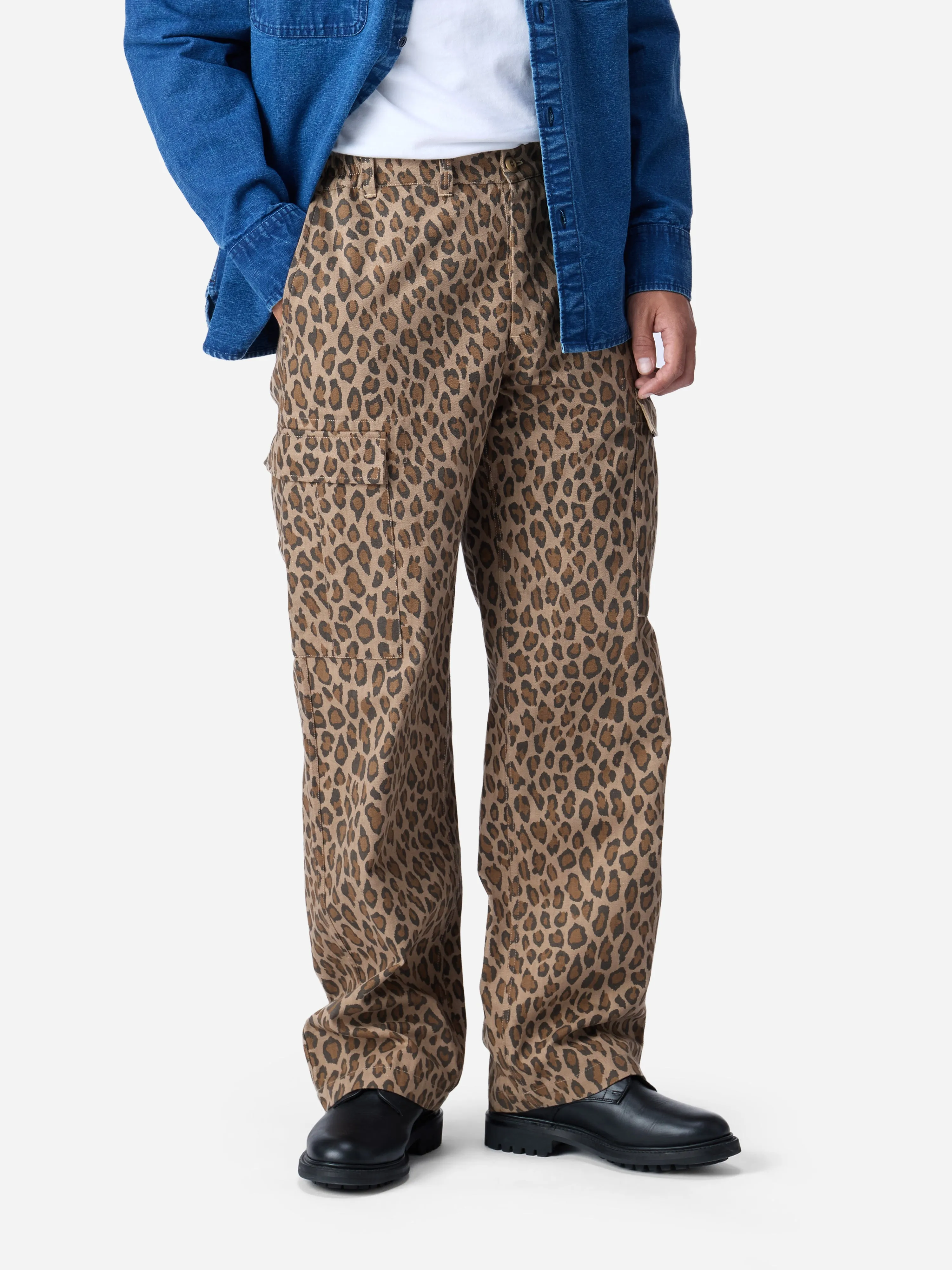 Cargo Pant ~ Leopard HBT sold by 3sixteen
