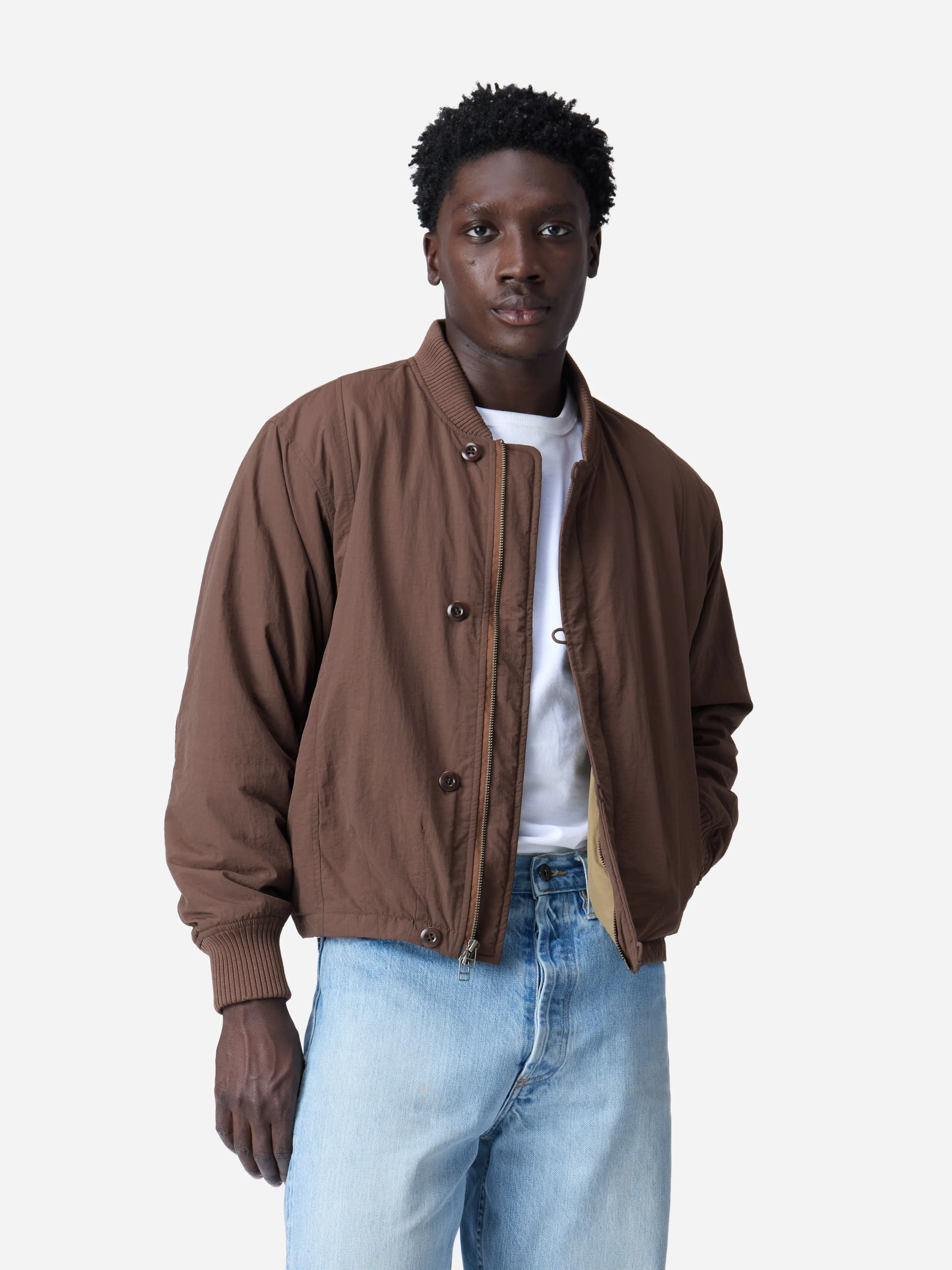 Loop Bomber ~ Brown sold by 3sixteen