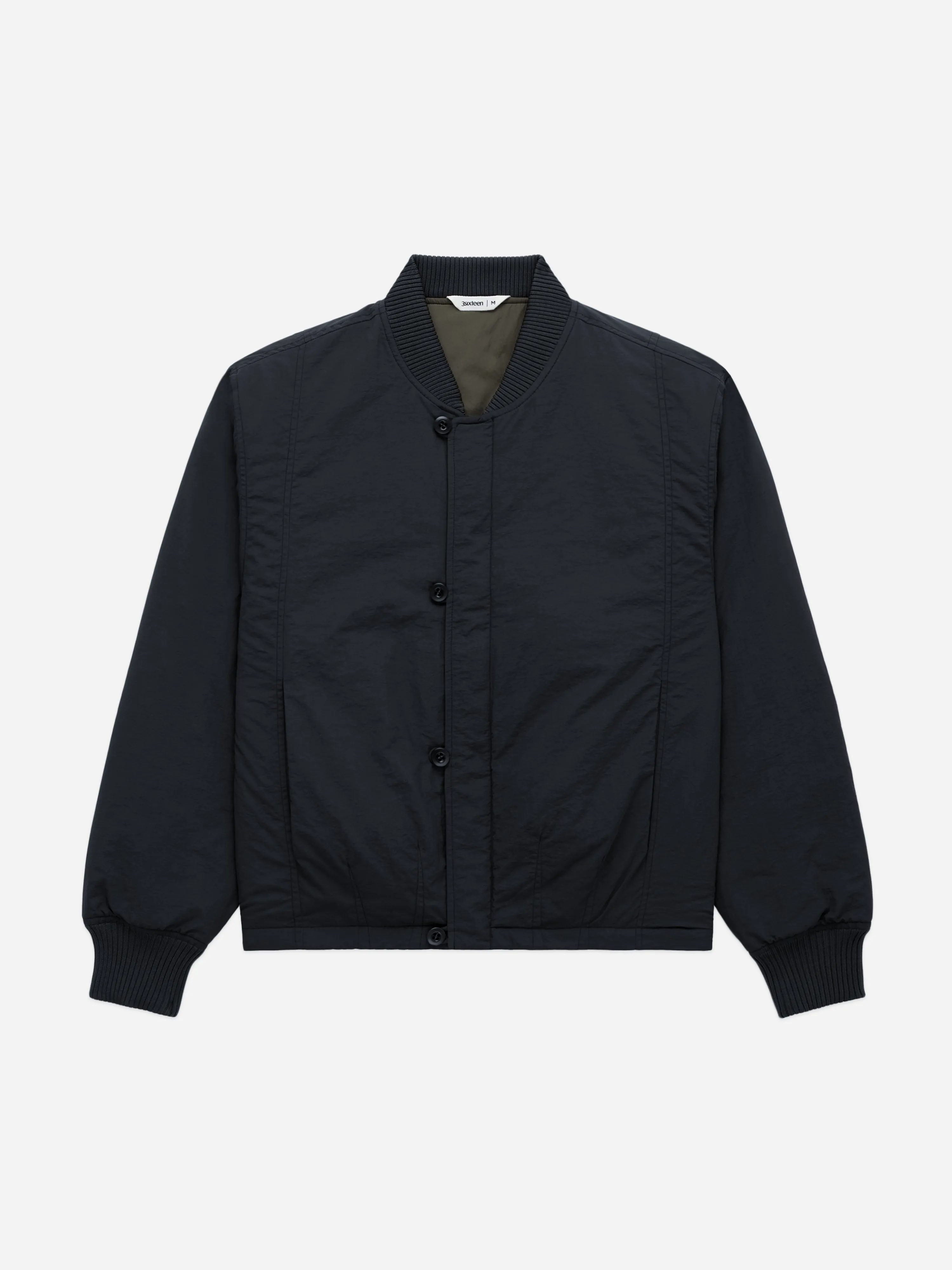 Loop Bomber ~ Black sold by 3sixteen product image thumbnail 4