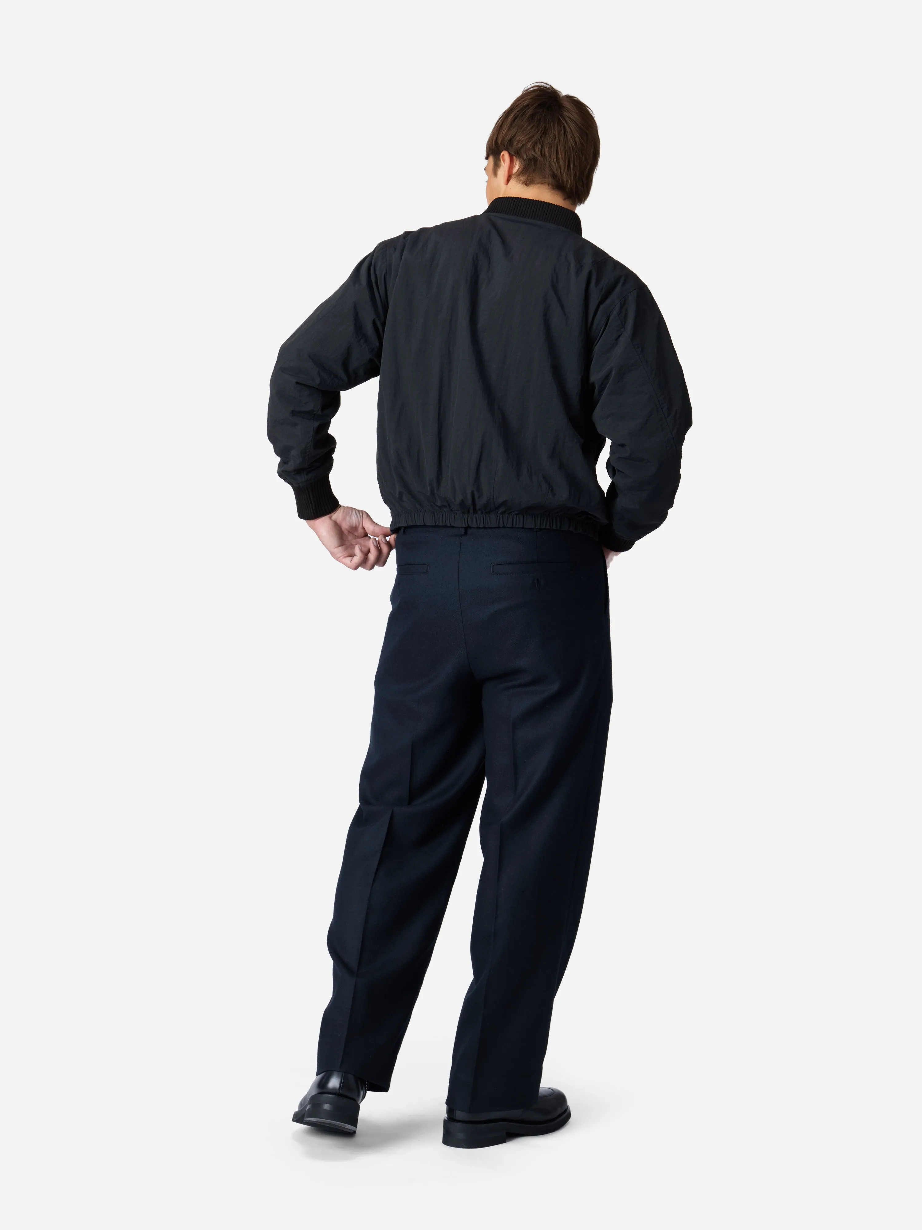 Loop Bomber ~ Black sold by 3sixteen product image thumbnail 2