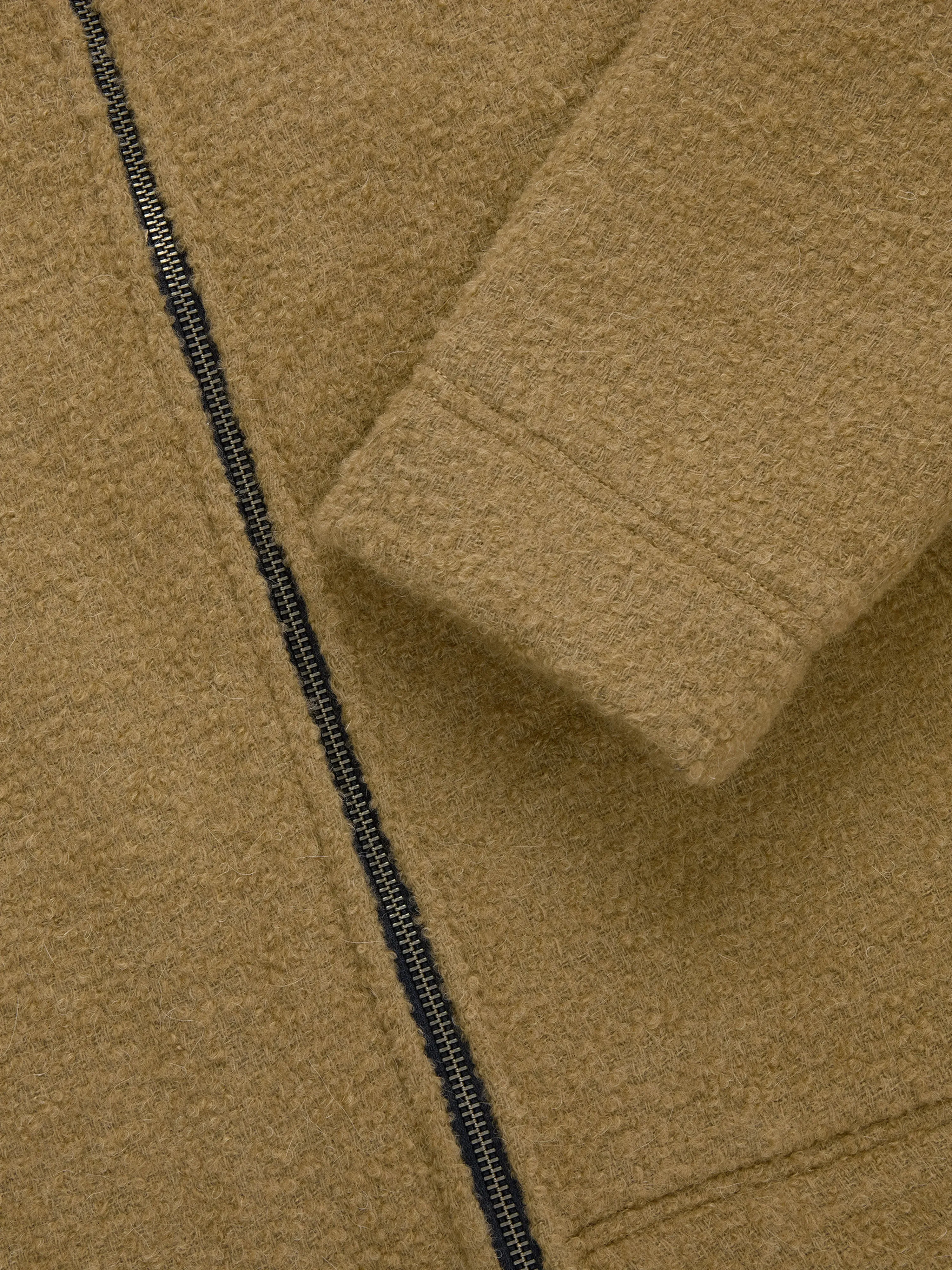 Club Jacket ~ Wheat Boucle sold by 3sixteen product image thumbnail 5