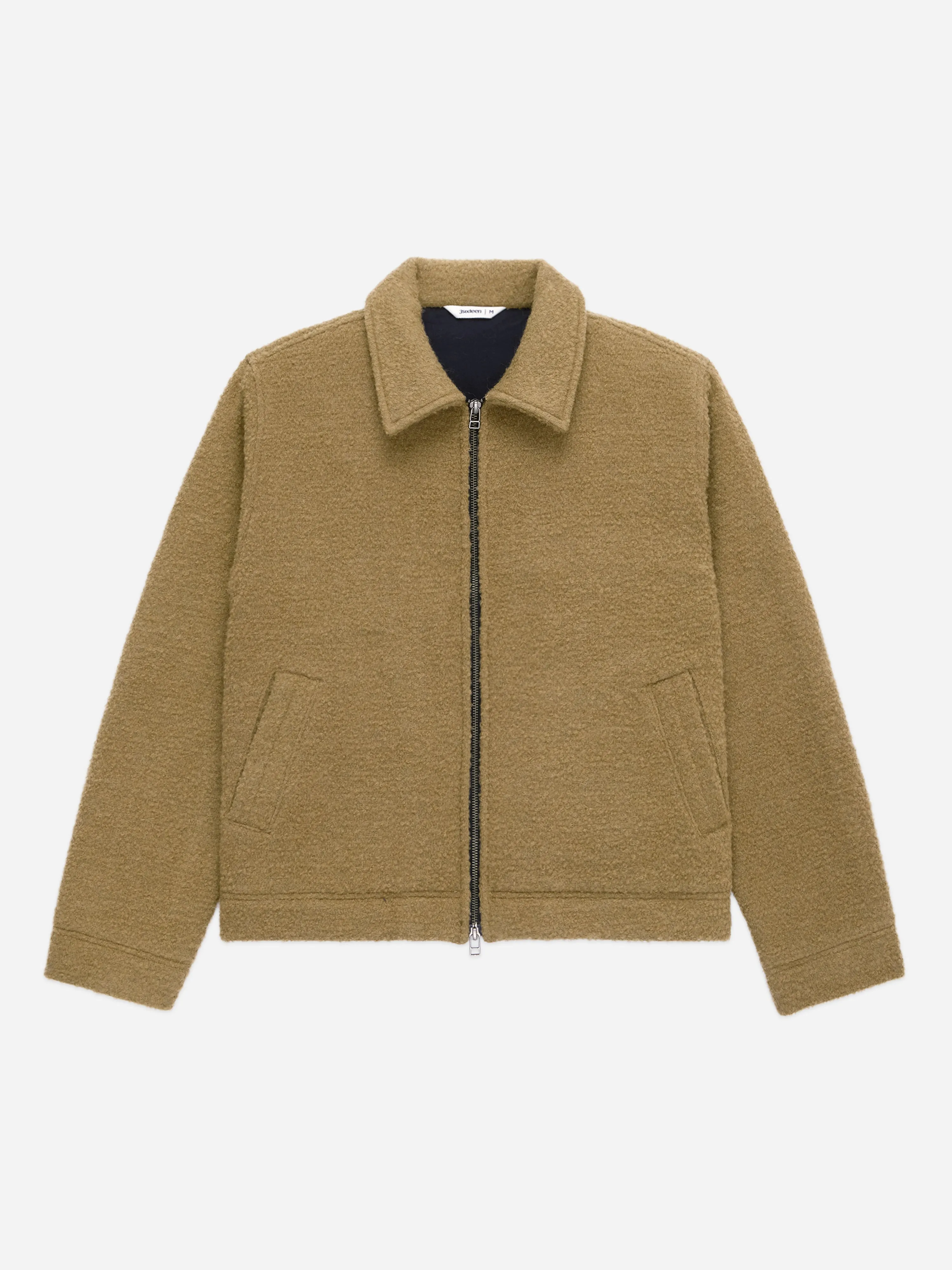 Club Jacket ~ Wheat Boucle sold by 3sixteen product image thumbnail 4